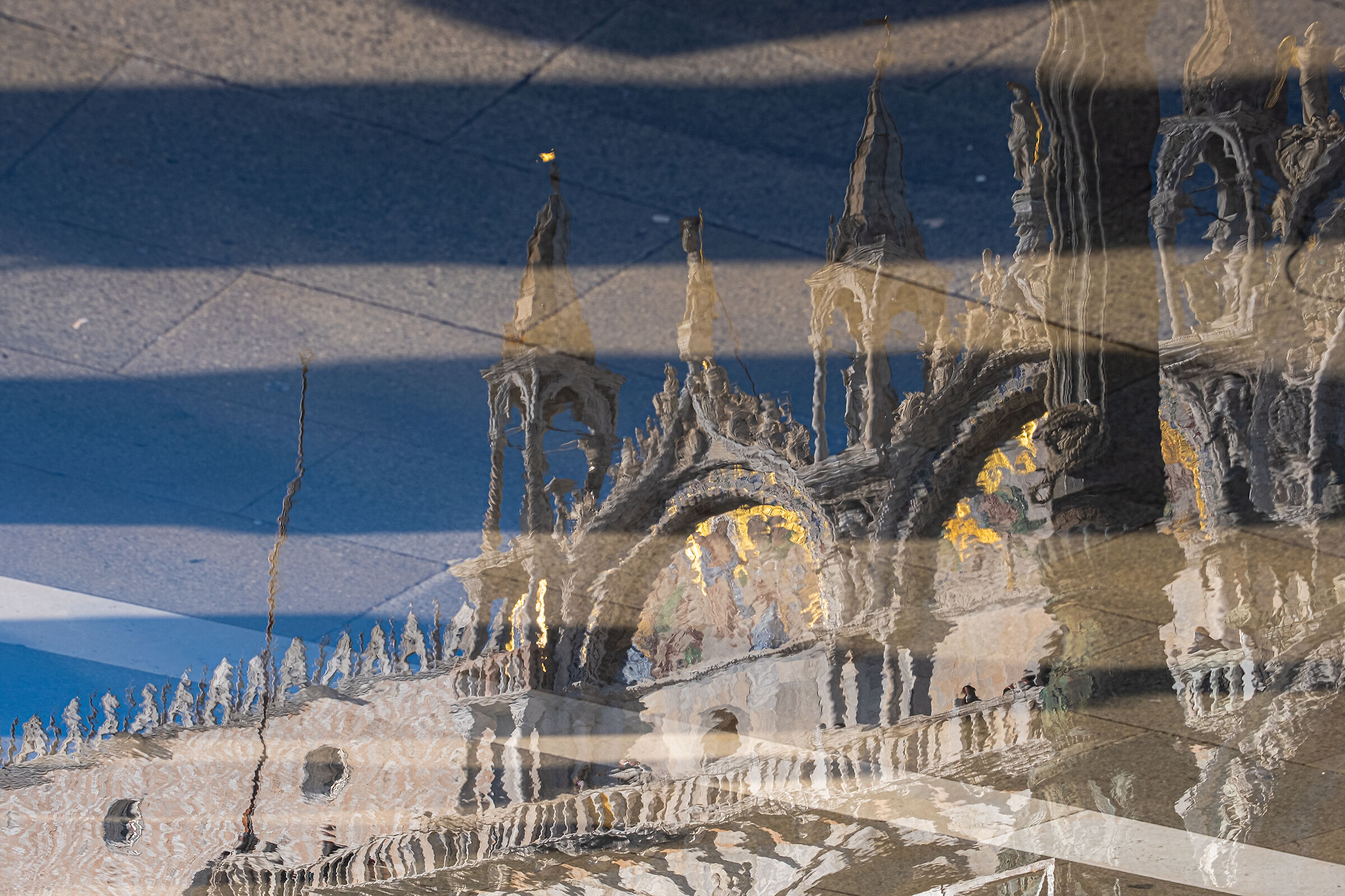 The Basilica underwater