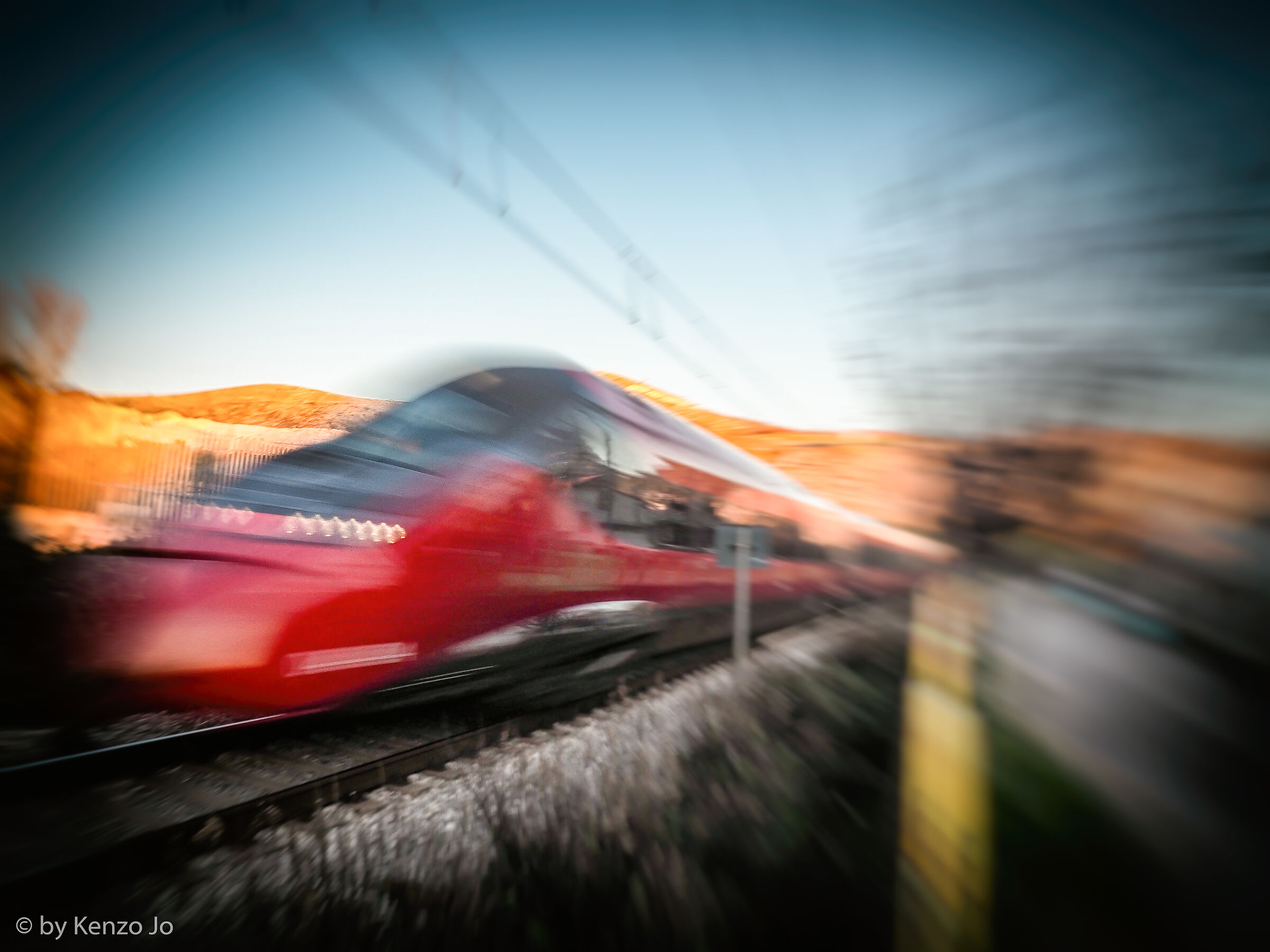 un attimo...ed è già andato via....