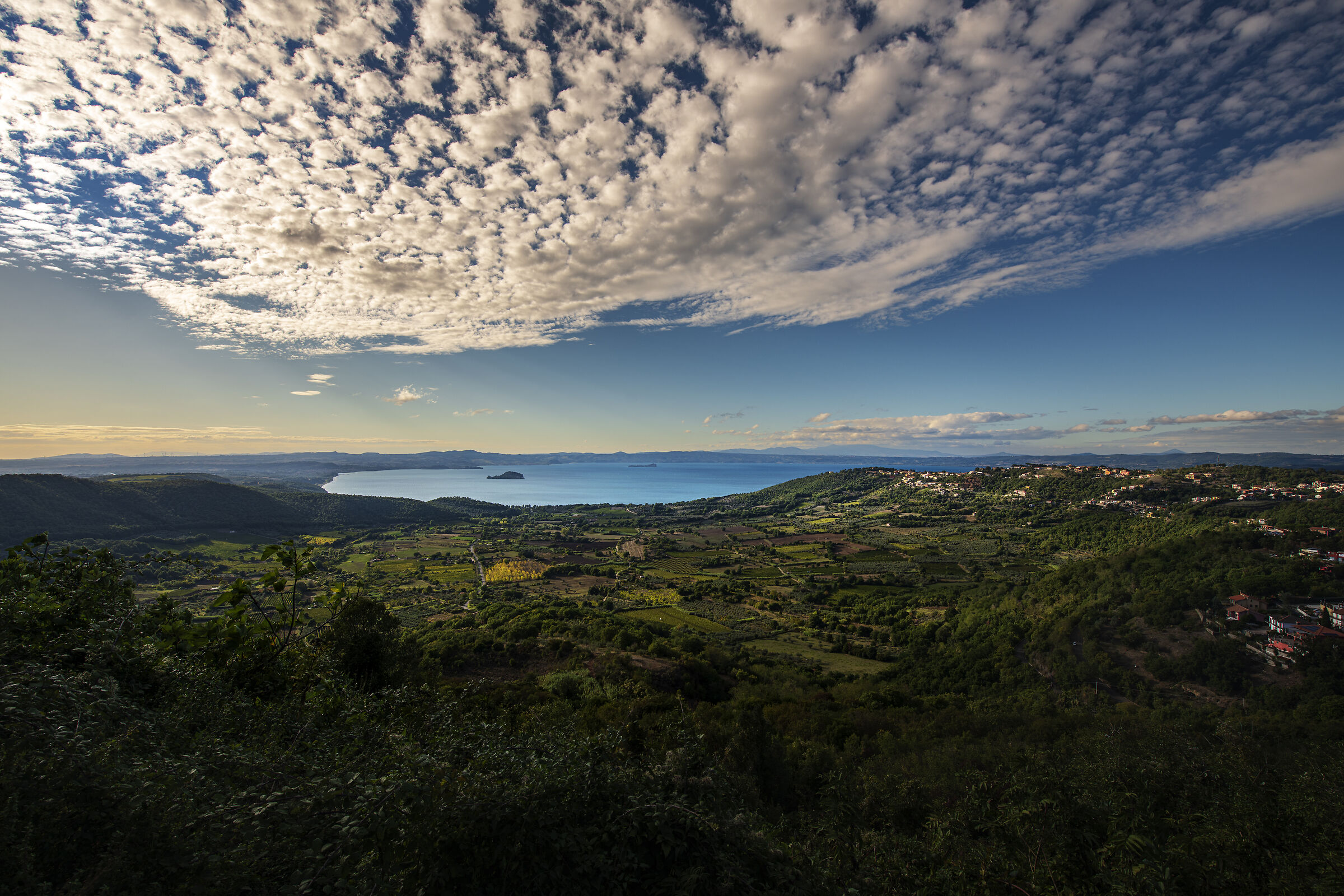 Lake Bolsena, taken from Montefiascone (VT)