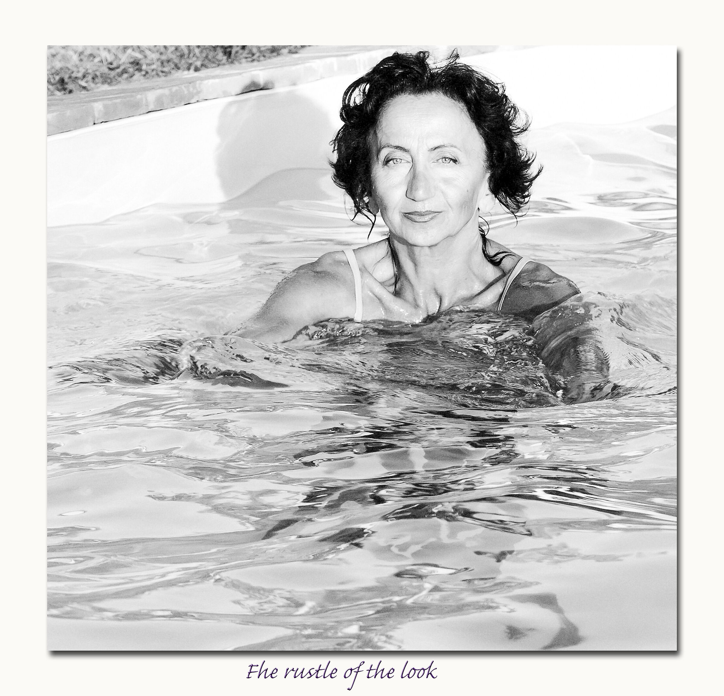 The rustle of the gaze