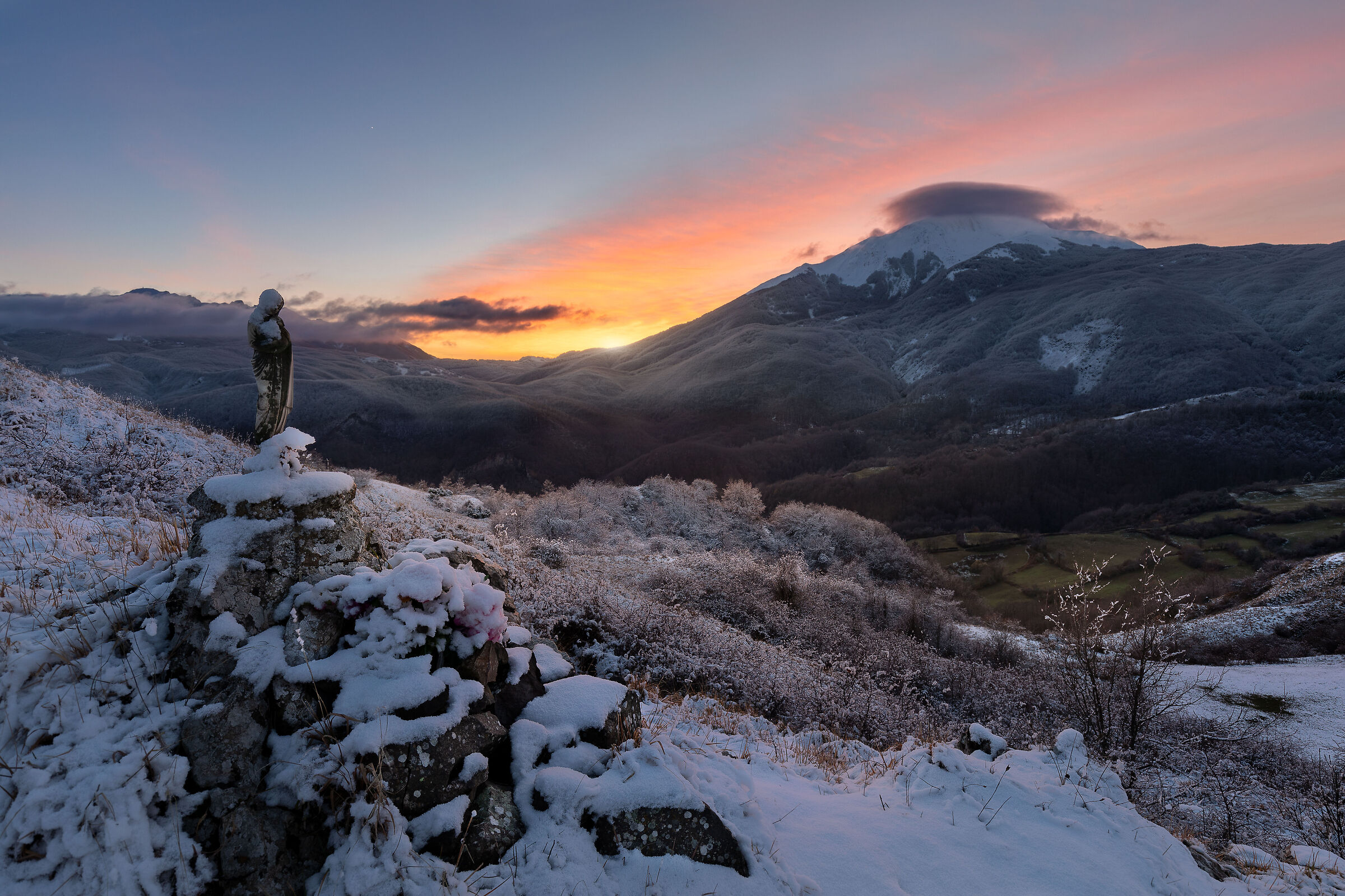 Il Casarola imbiancato