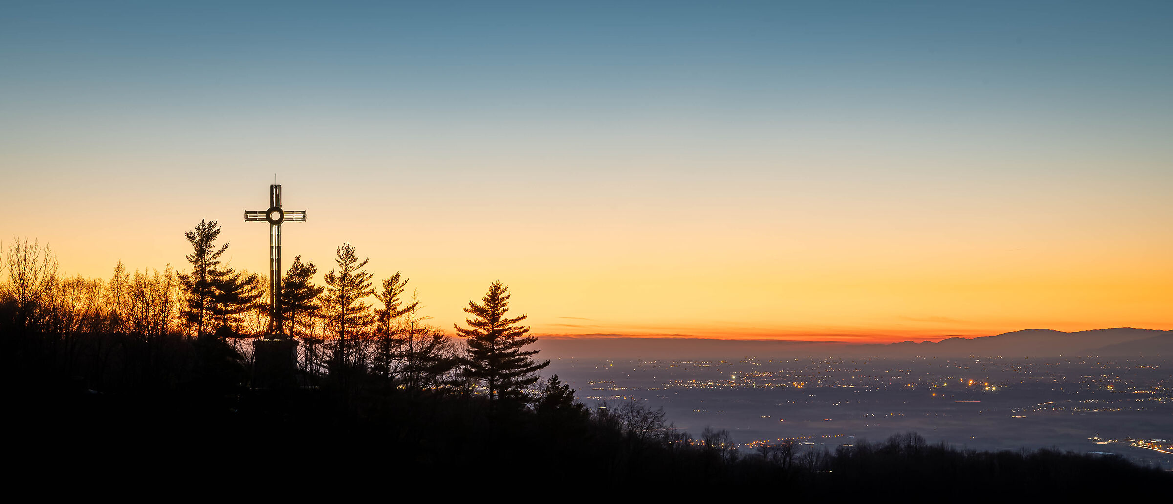 Tramonto dal Santuario di Castelmonte