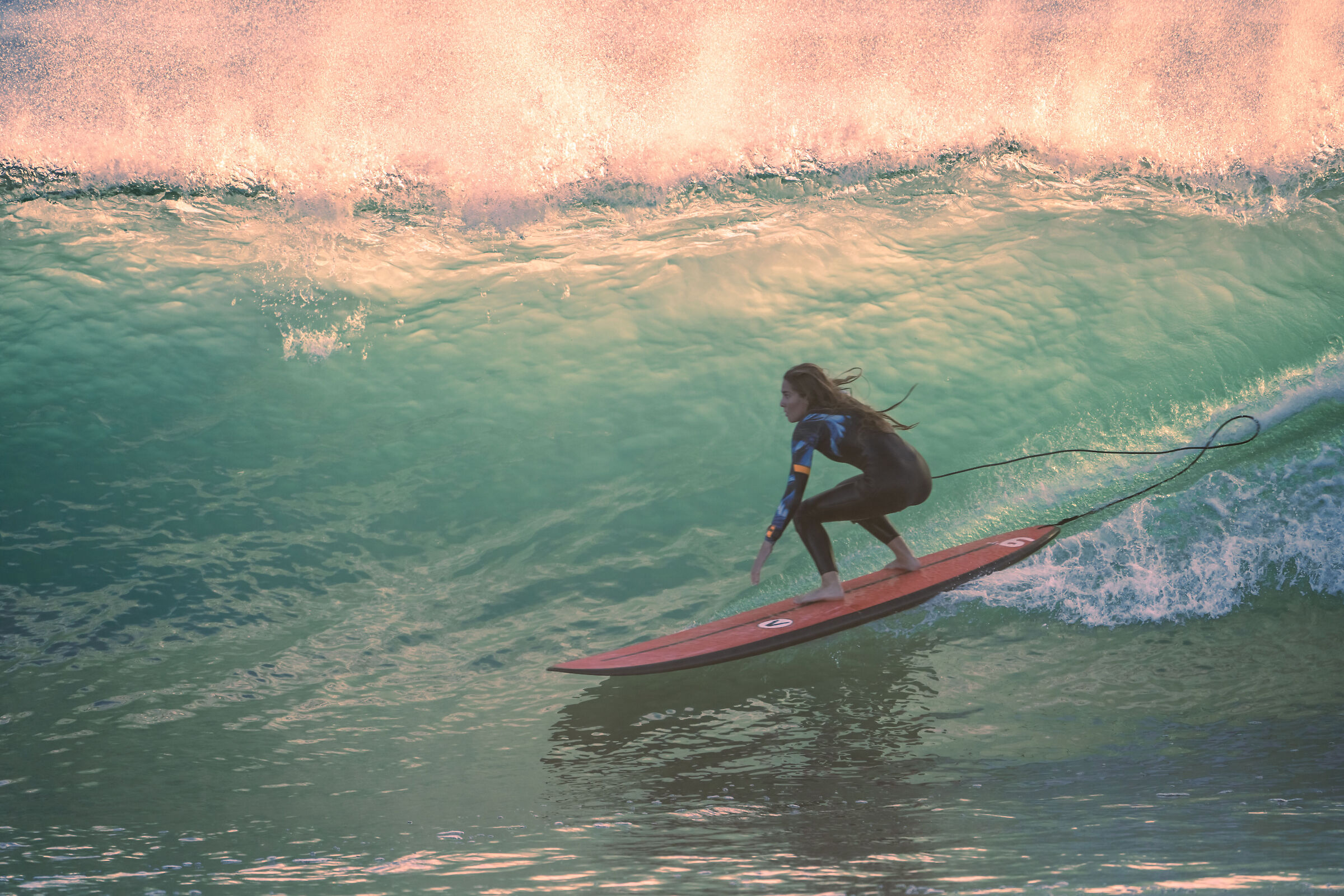 Inside the wave