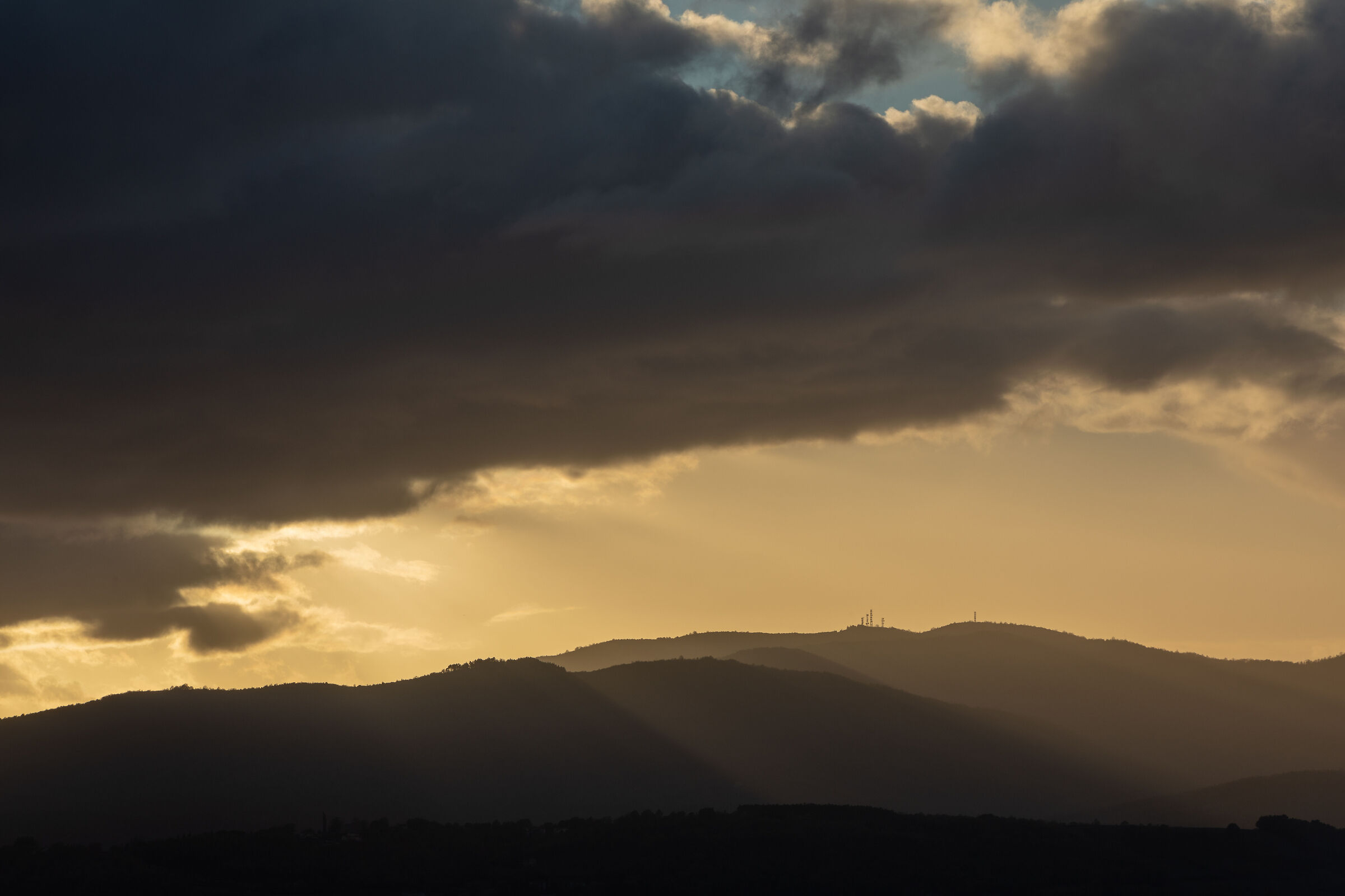 Sunset in Valtiberina
