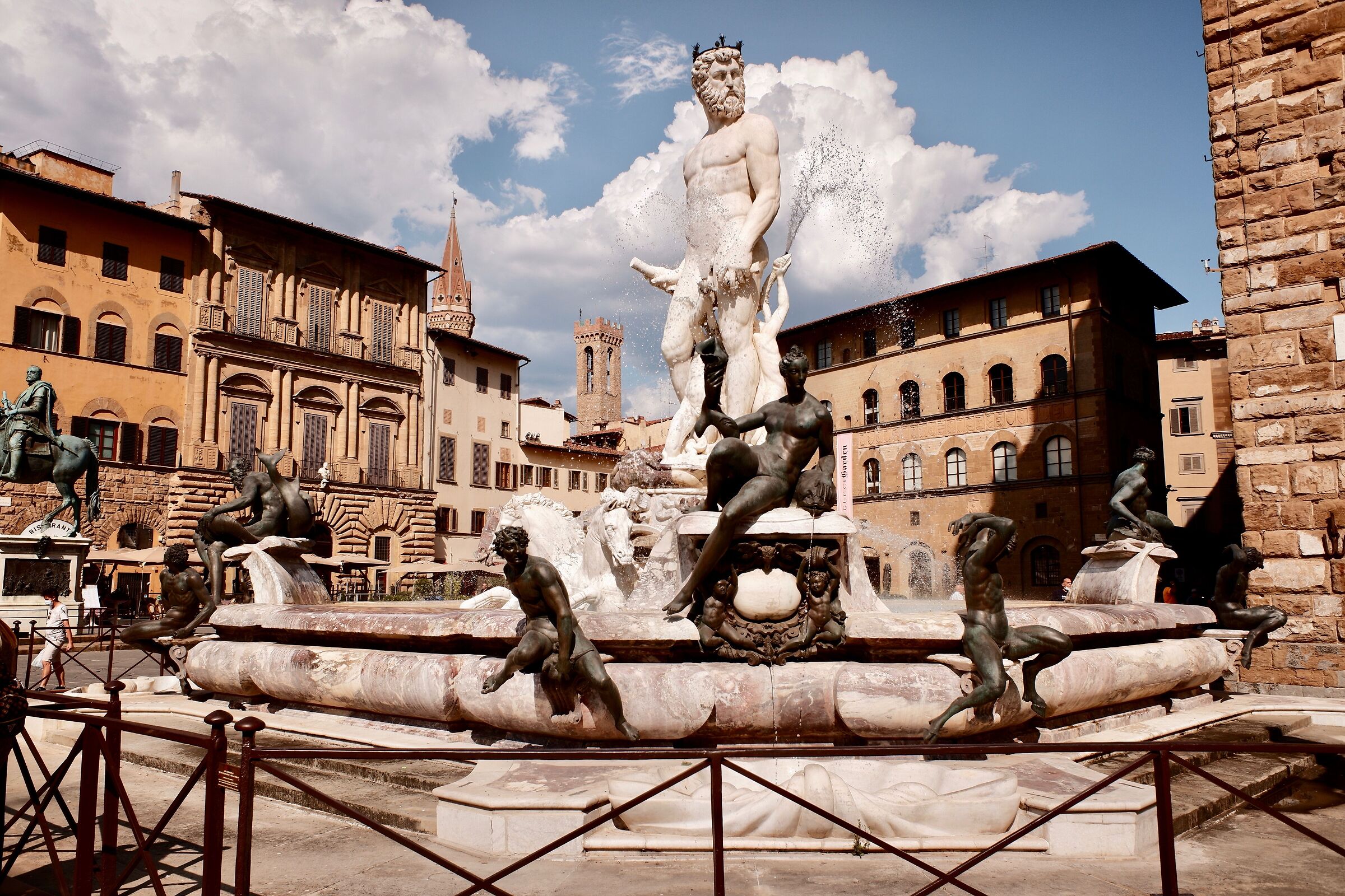 In the heart of the city