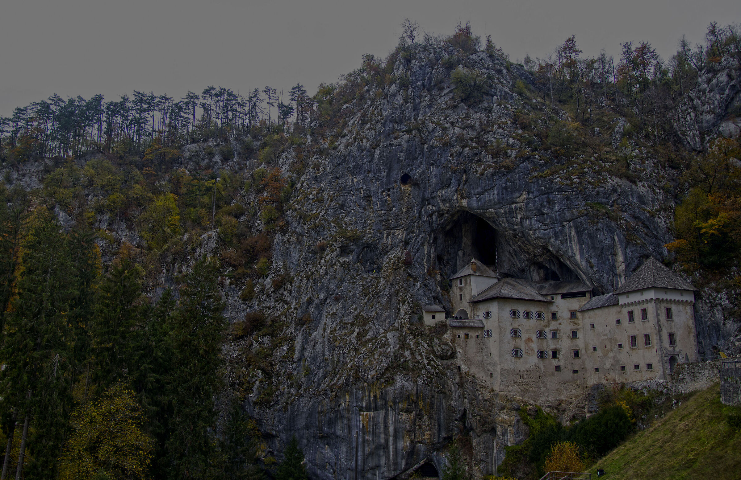 Slovenia Castle in the rock of Predjama