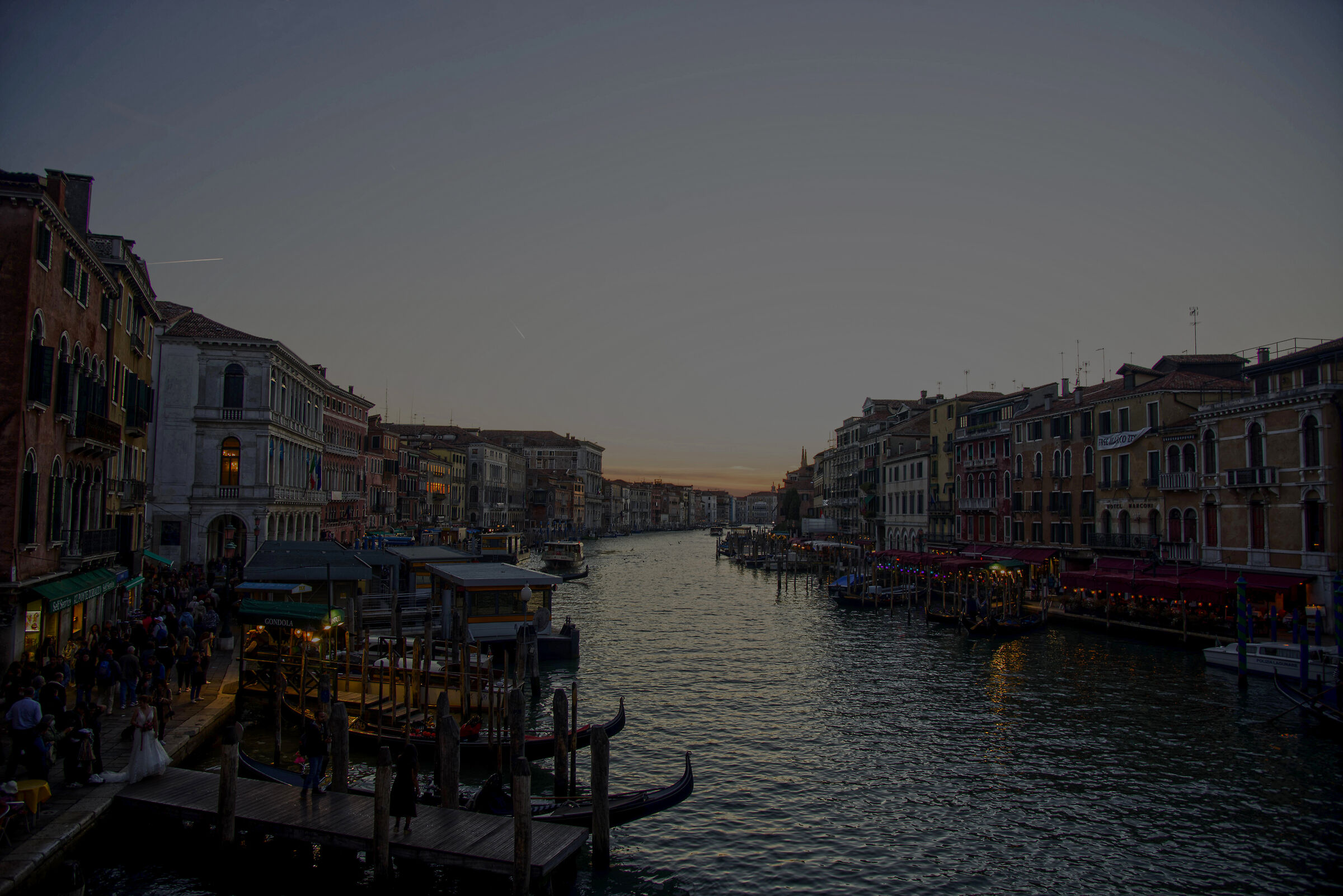 Venice View from the Rialto Bridge