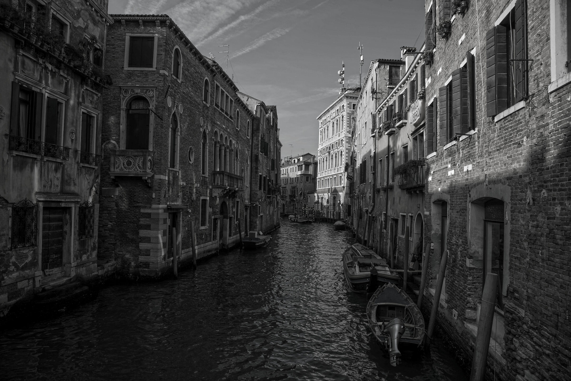 Venice Panorama on the canal