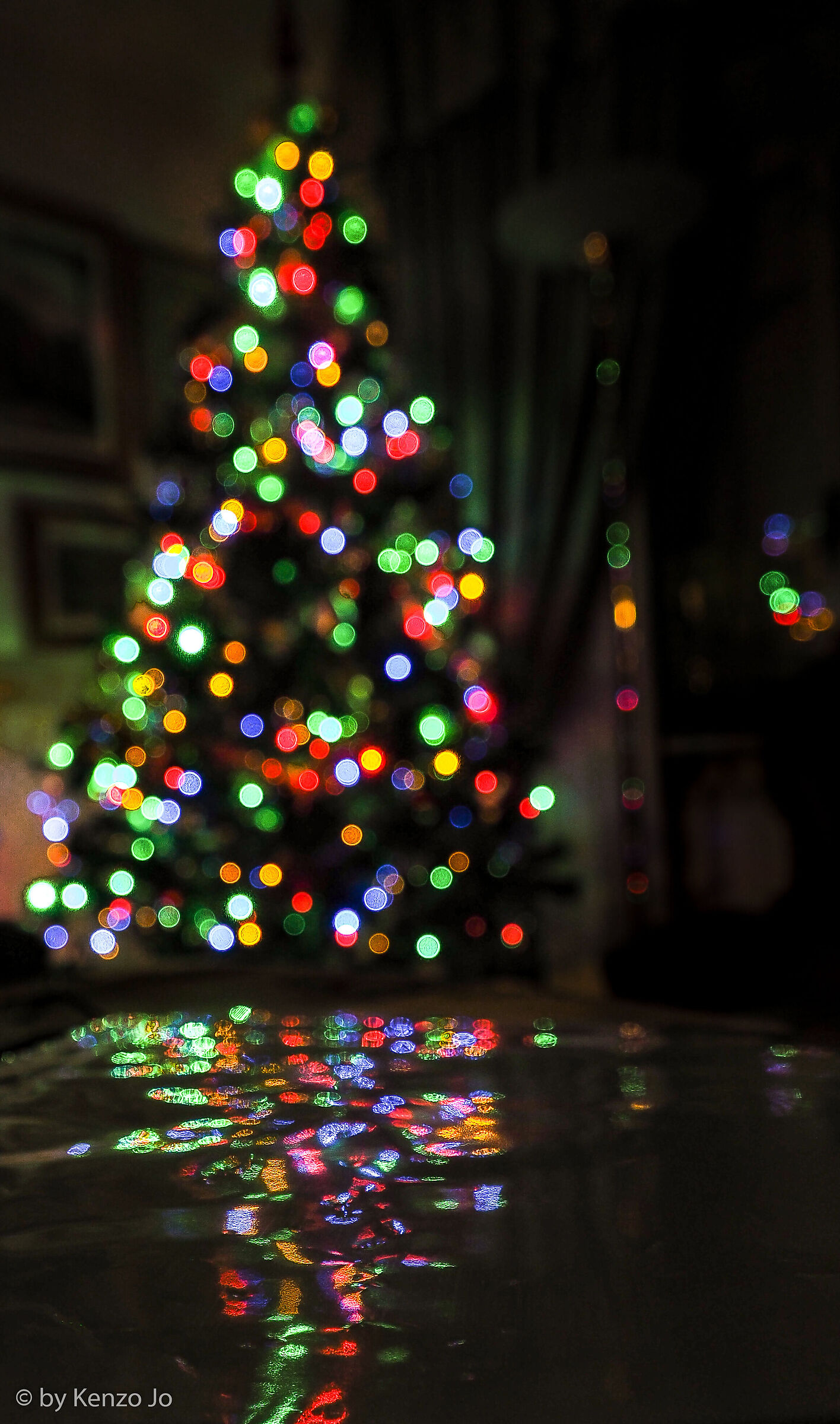 Natale sullo sfondo