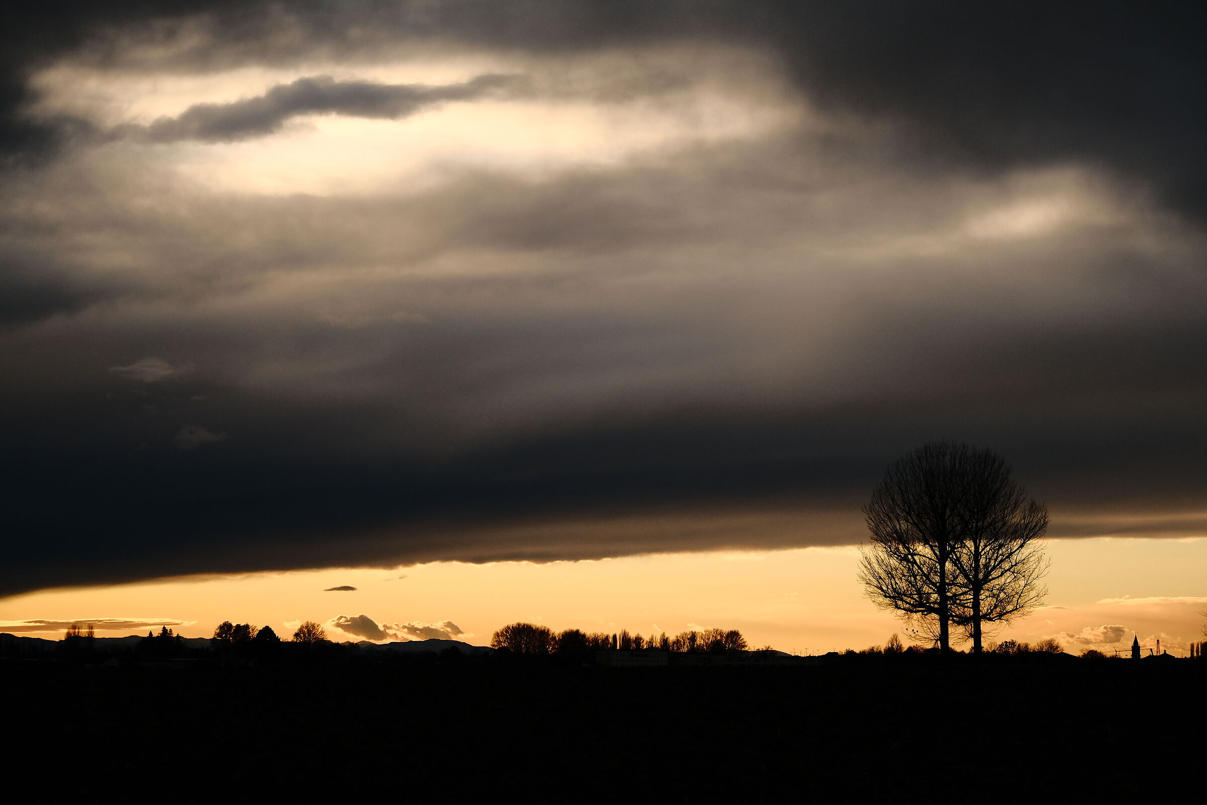 Light after a thunderstorm