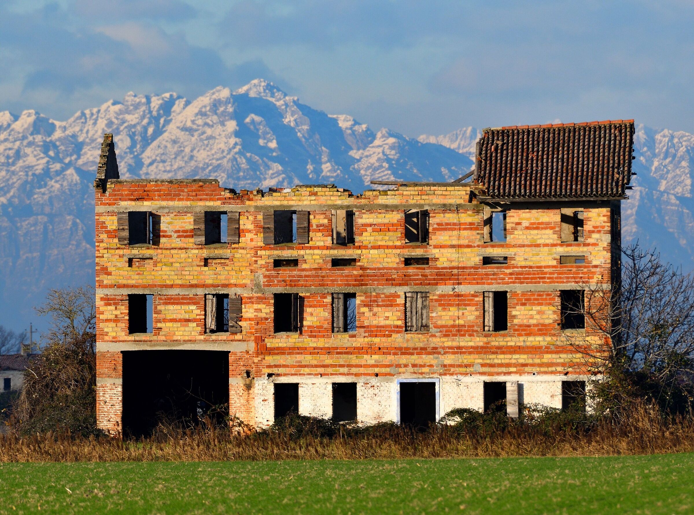 ruins of the reclamation...