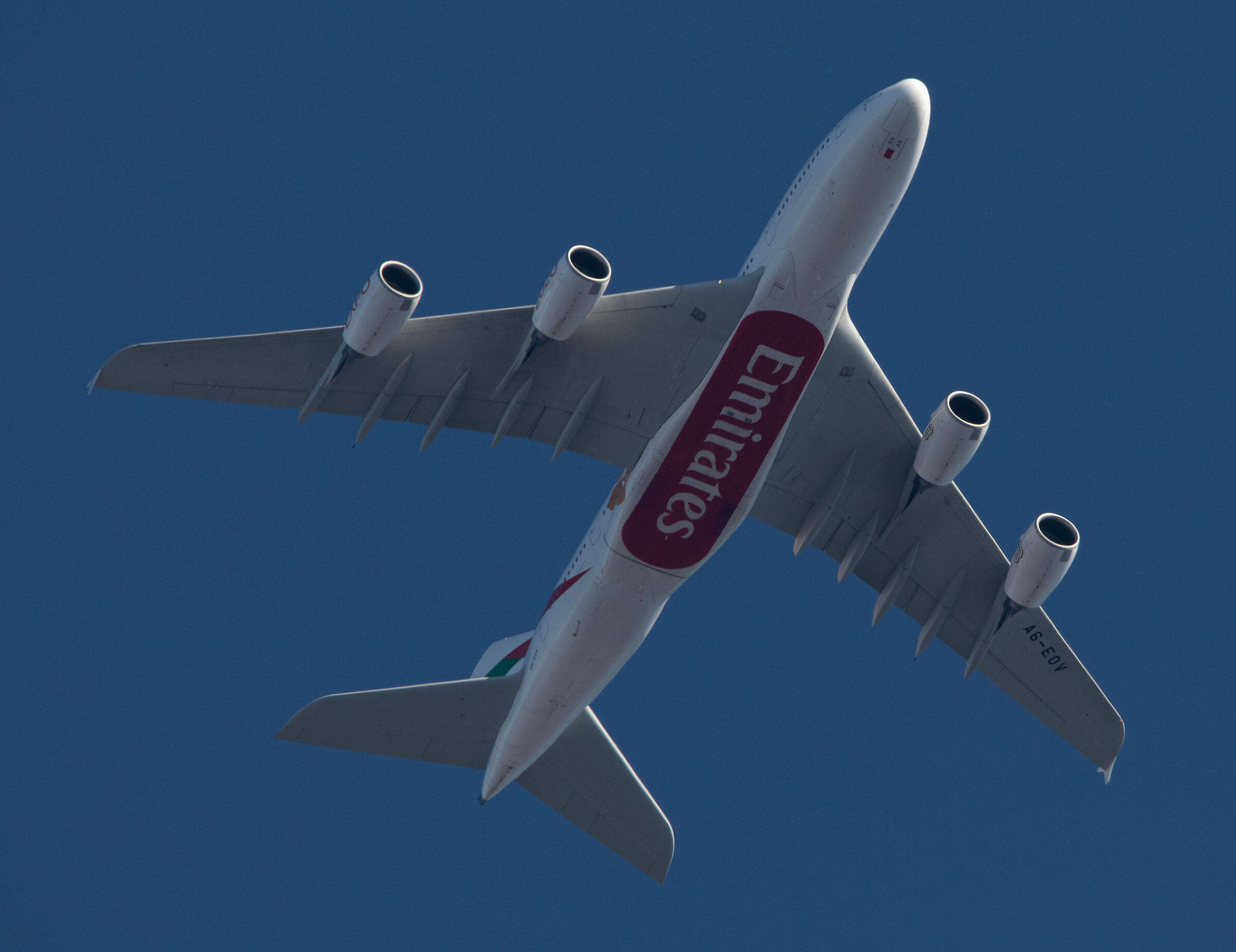 aereo di linea a6-evo Emirates Boeing777-31H 11/12/2021