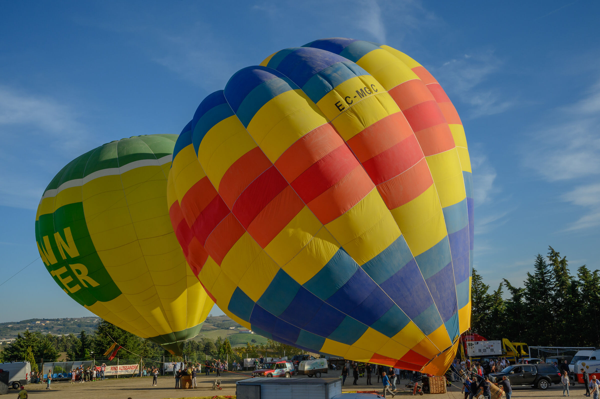 Le  mongolfiere