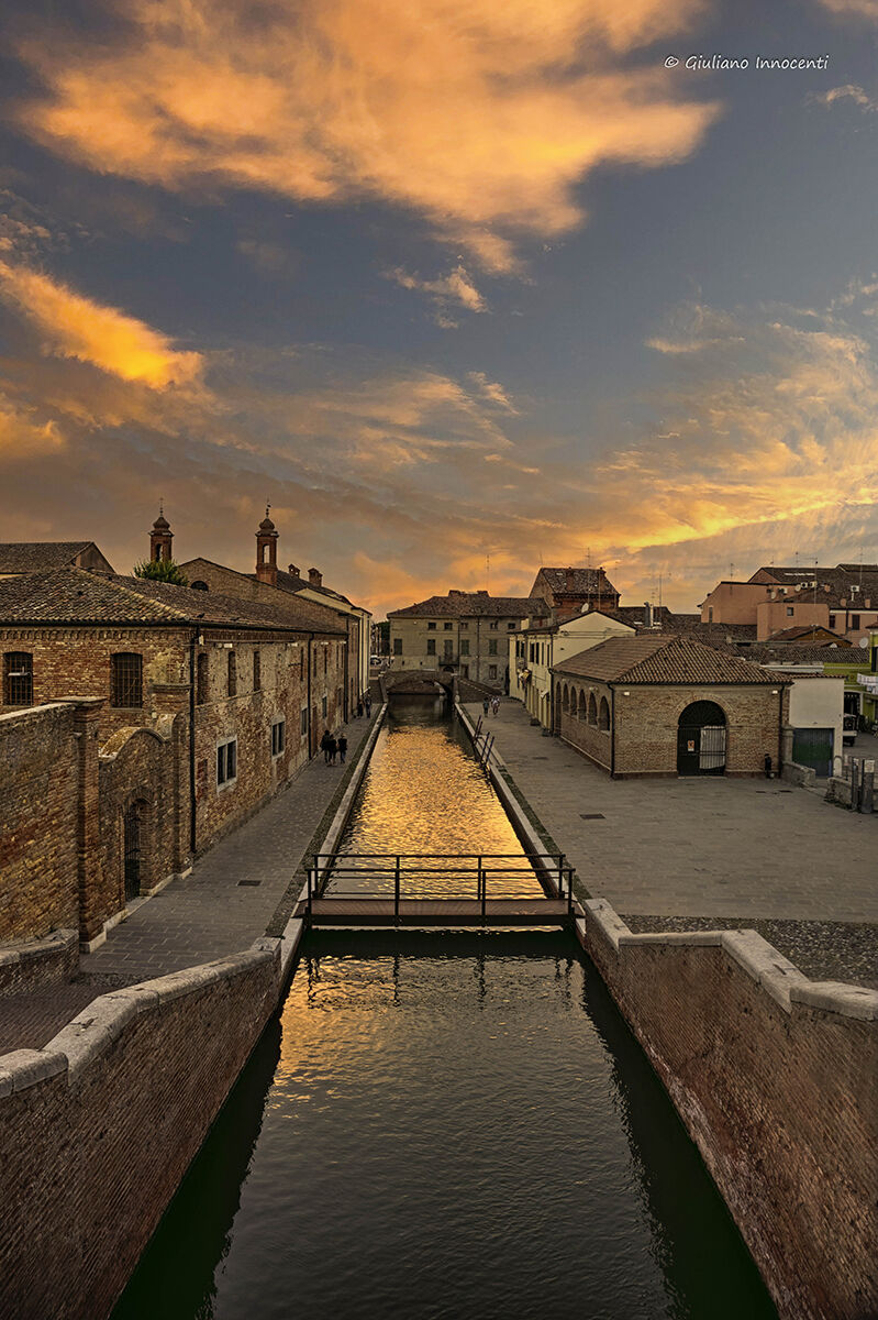 nei canali di Comacchio