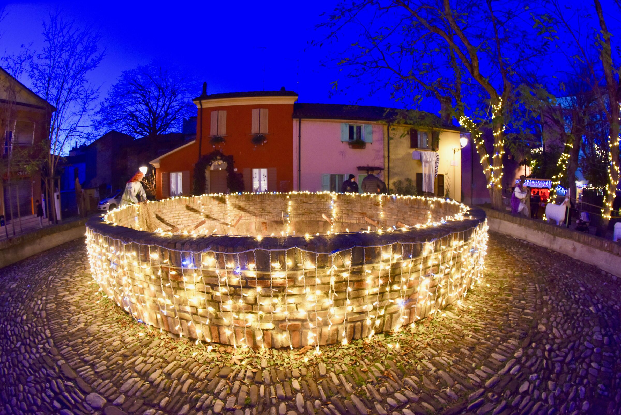 Presepe in Piazza delle Conserve a Cesenatico (FC)