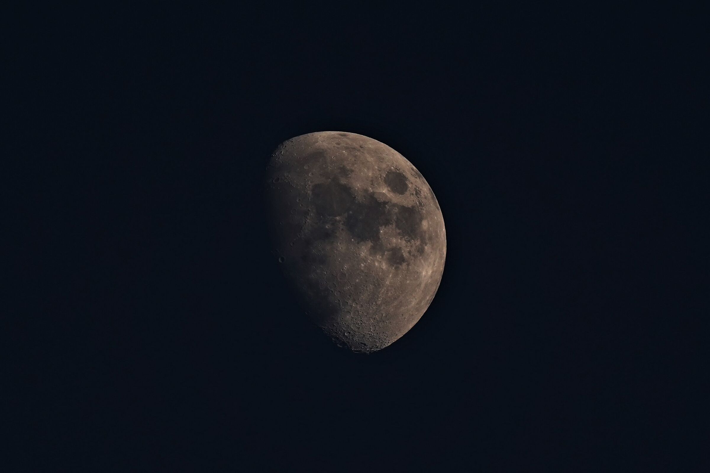 the moon tonight...