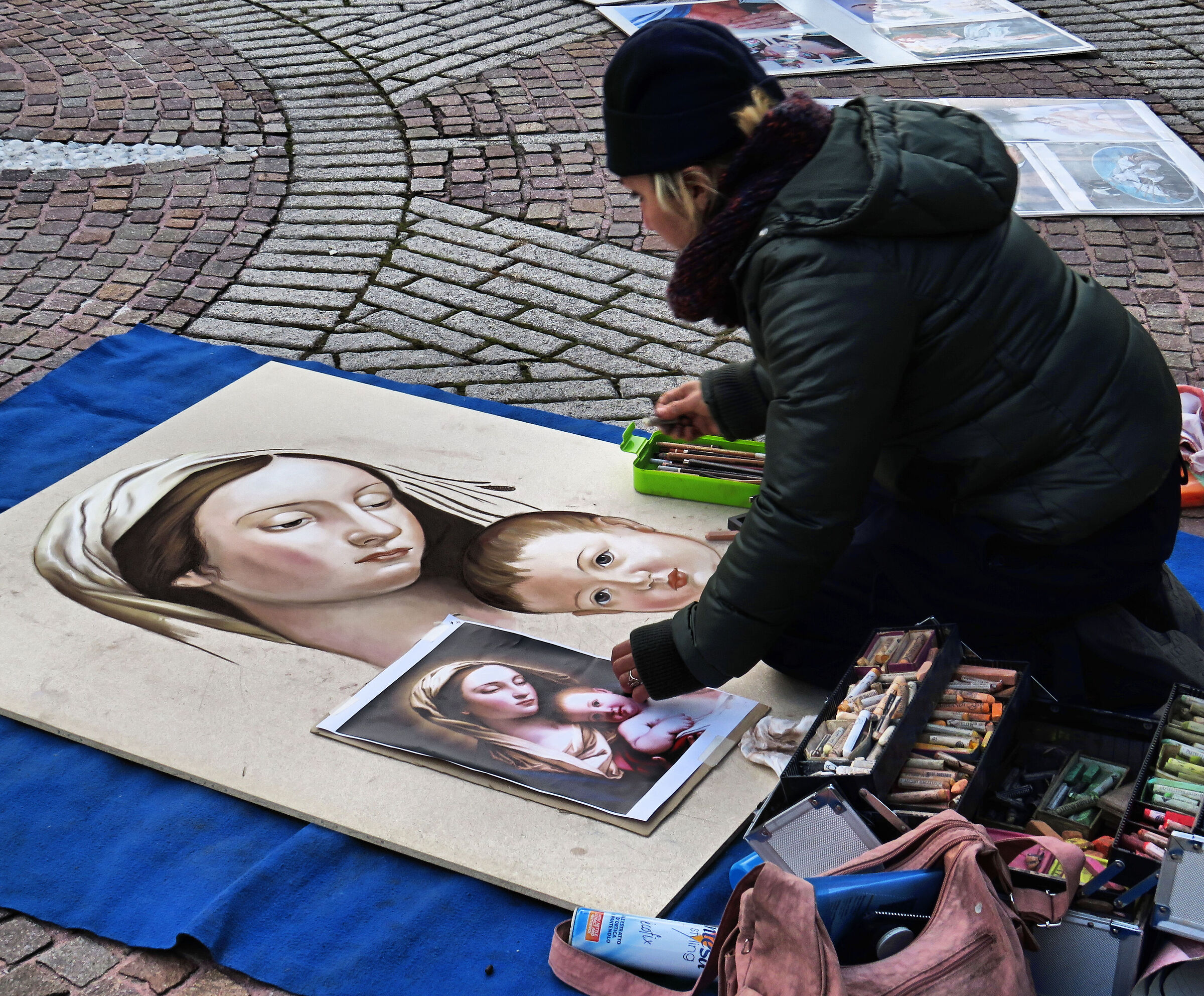 I am fascinated by the Art of the Madonnari