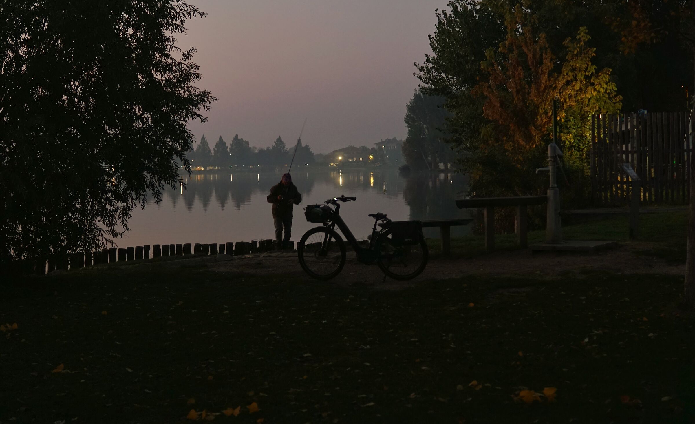 Fishing in the dark