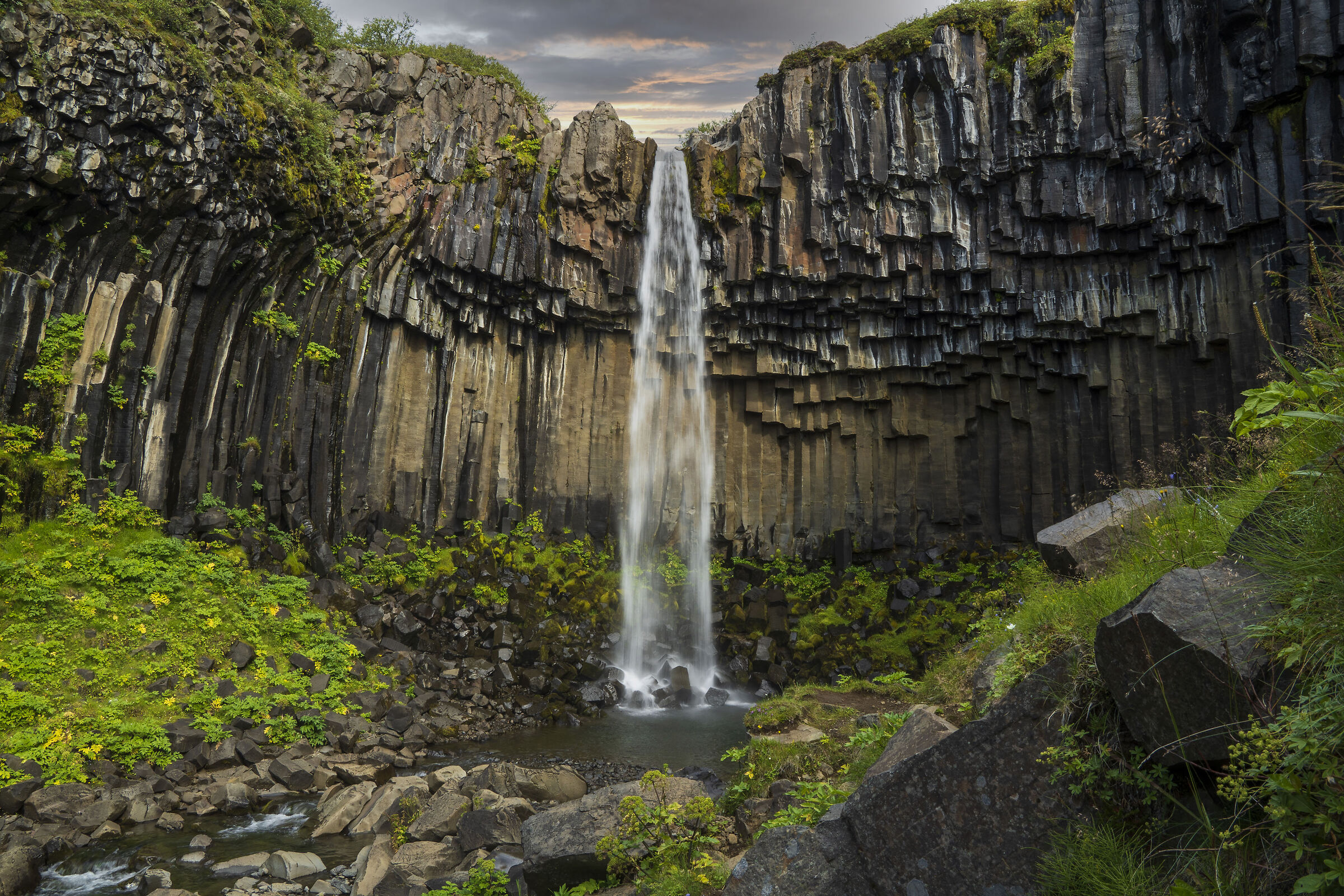 The Black Waterfall