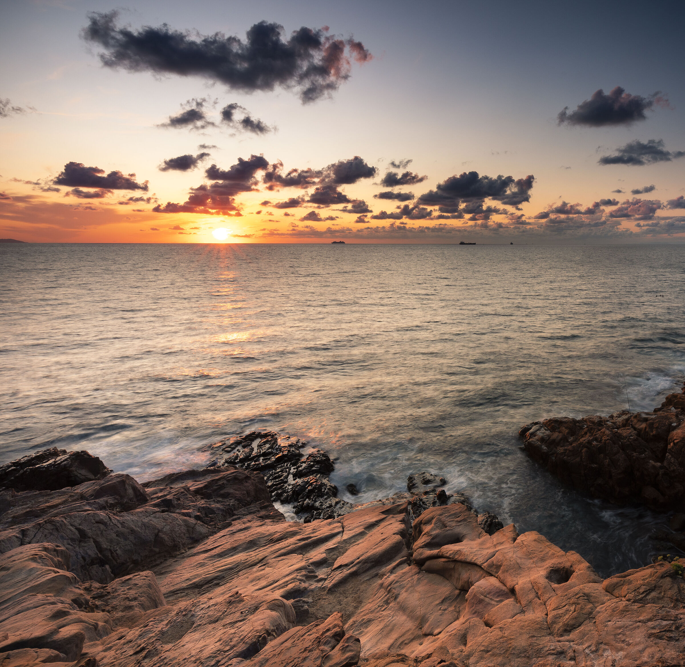 Tramonto in quel di Livorno