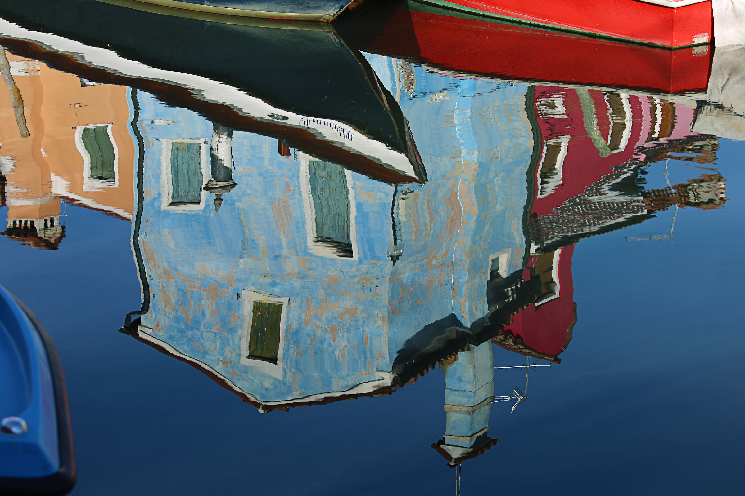 Burano,riflessi