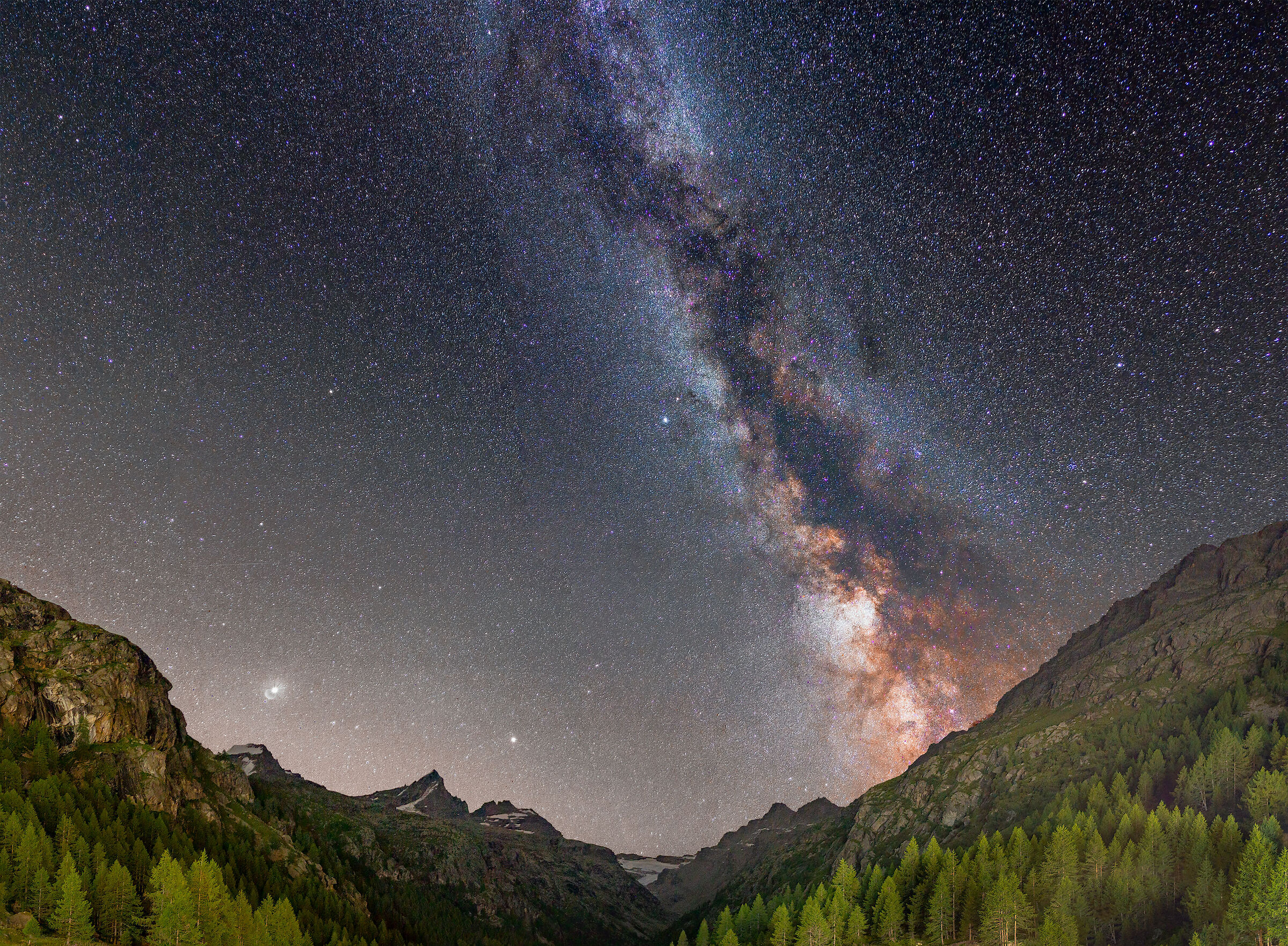 Via lattea in Vasavarenche