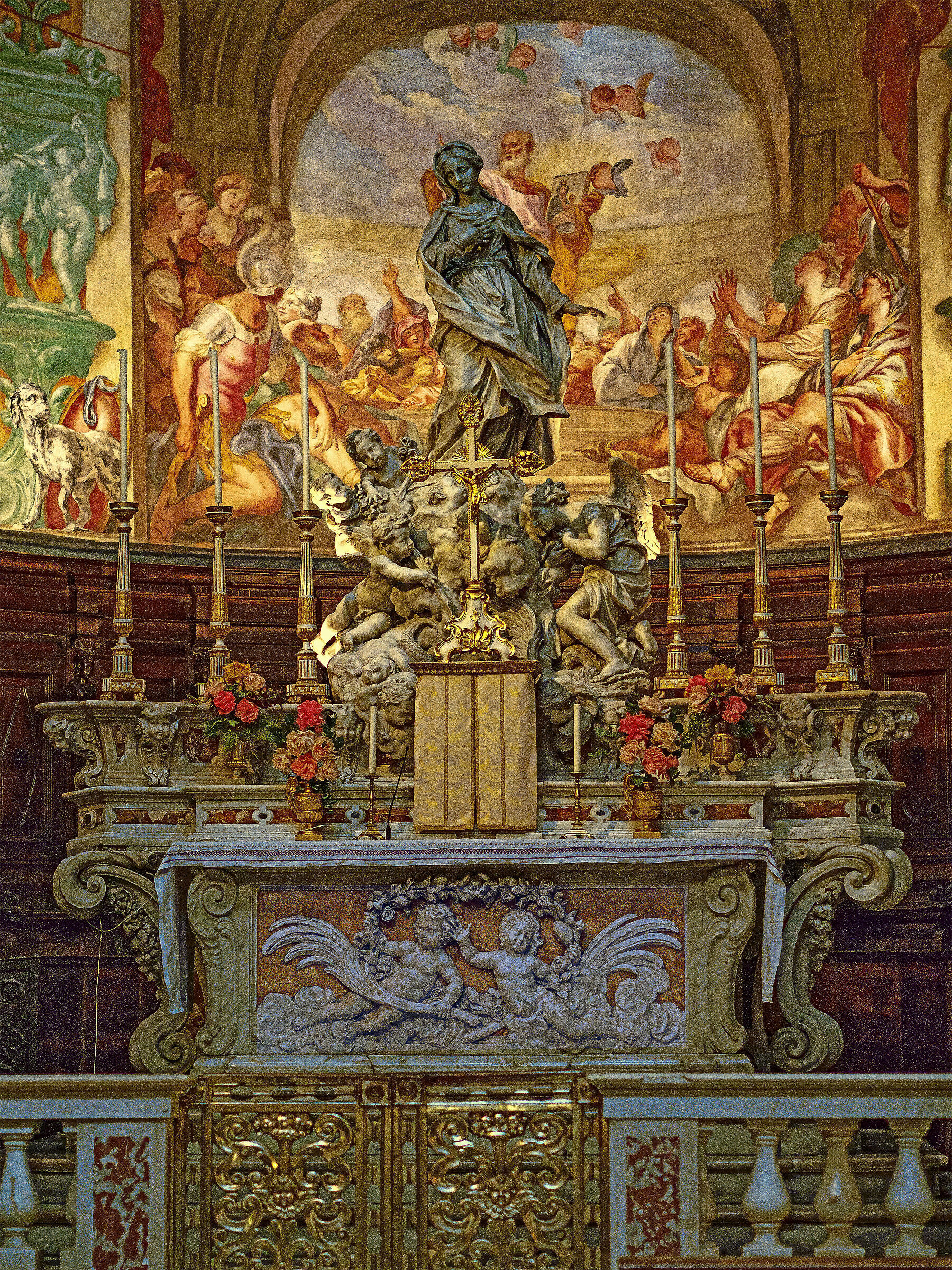 Genoa -Church of San Luca -Altar