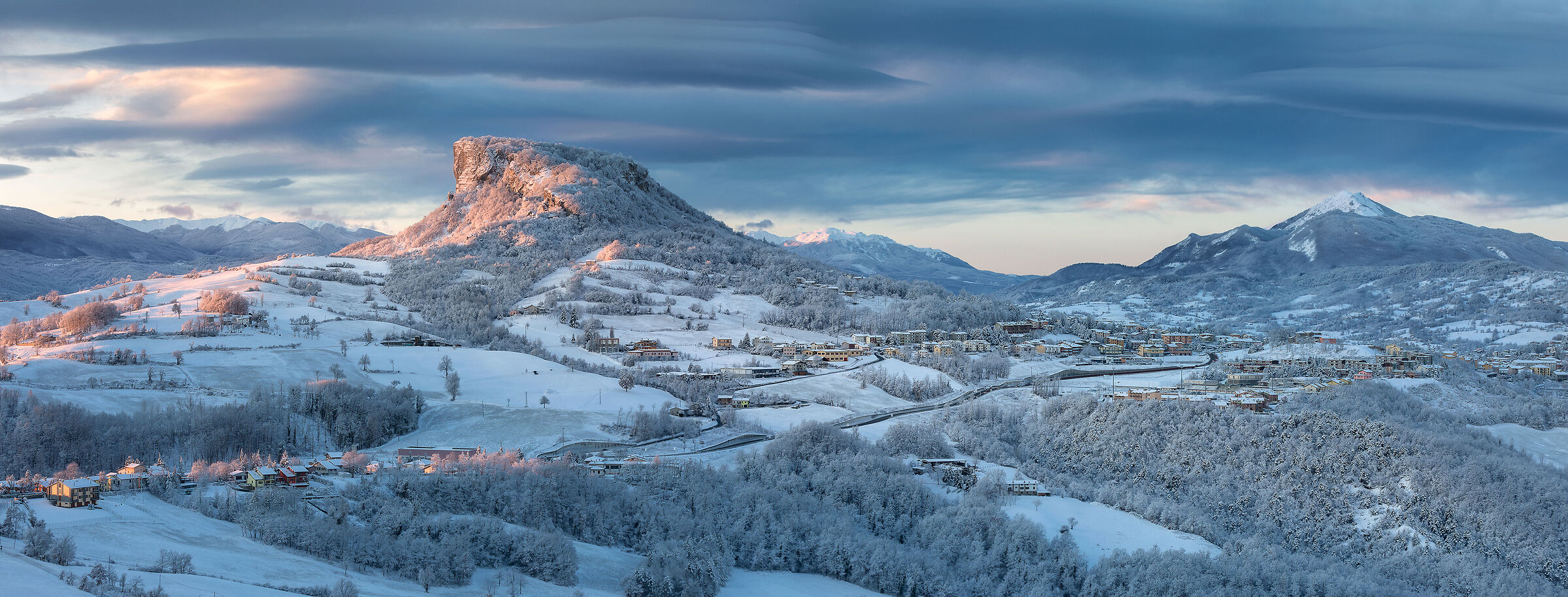 Prima neve su Castelnuovo