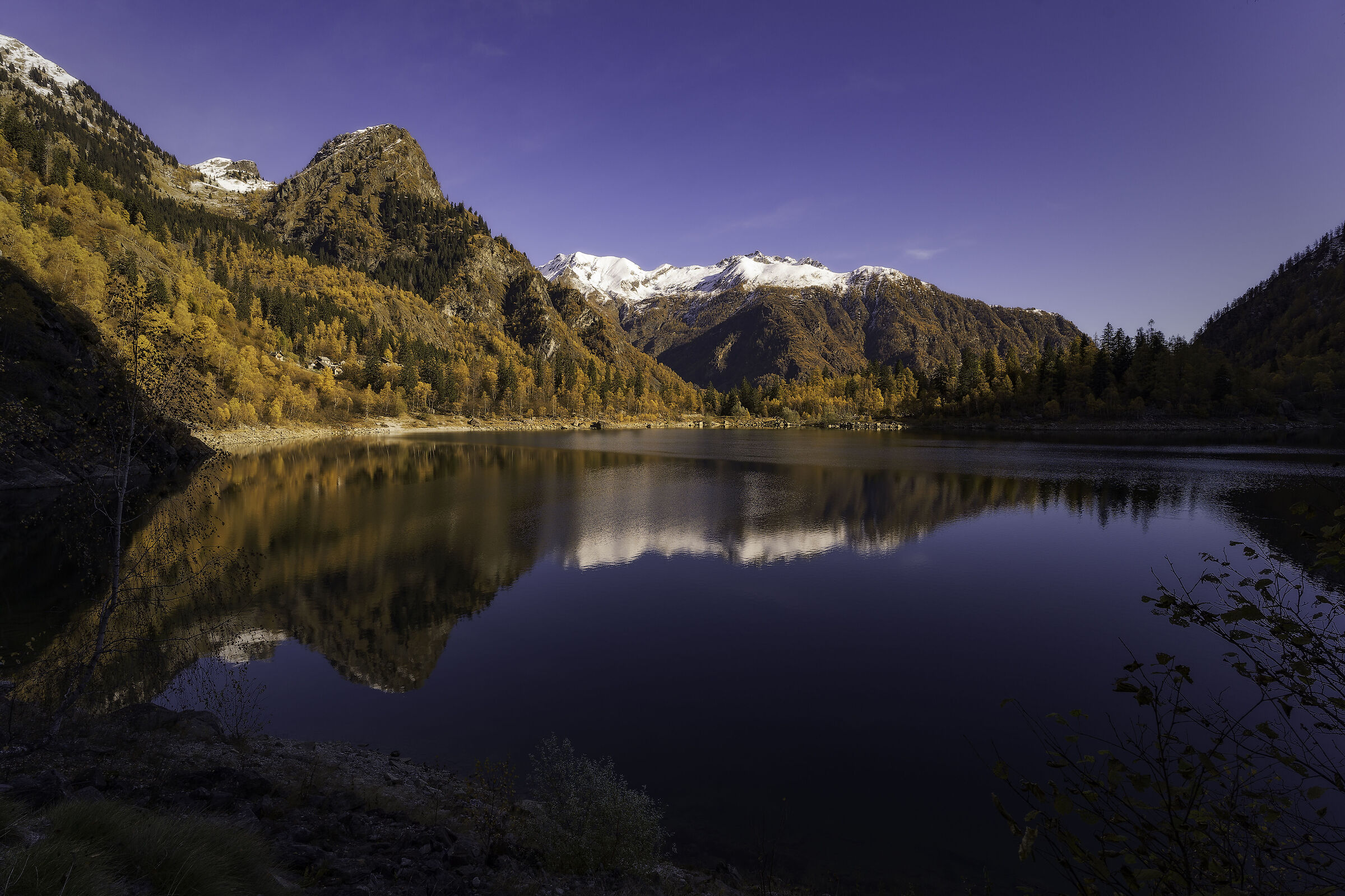 Autumn at Lake Antrona