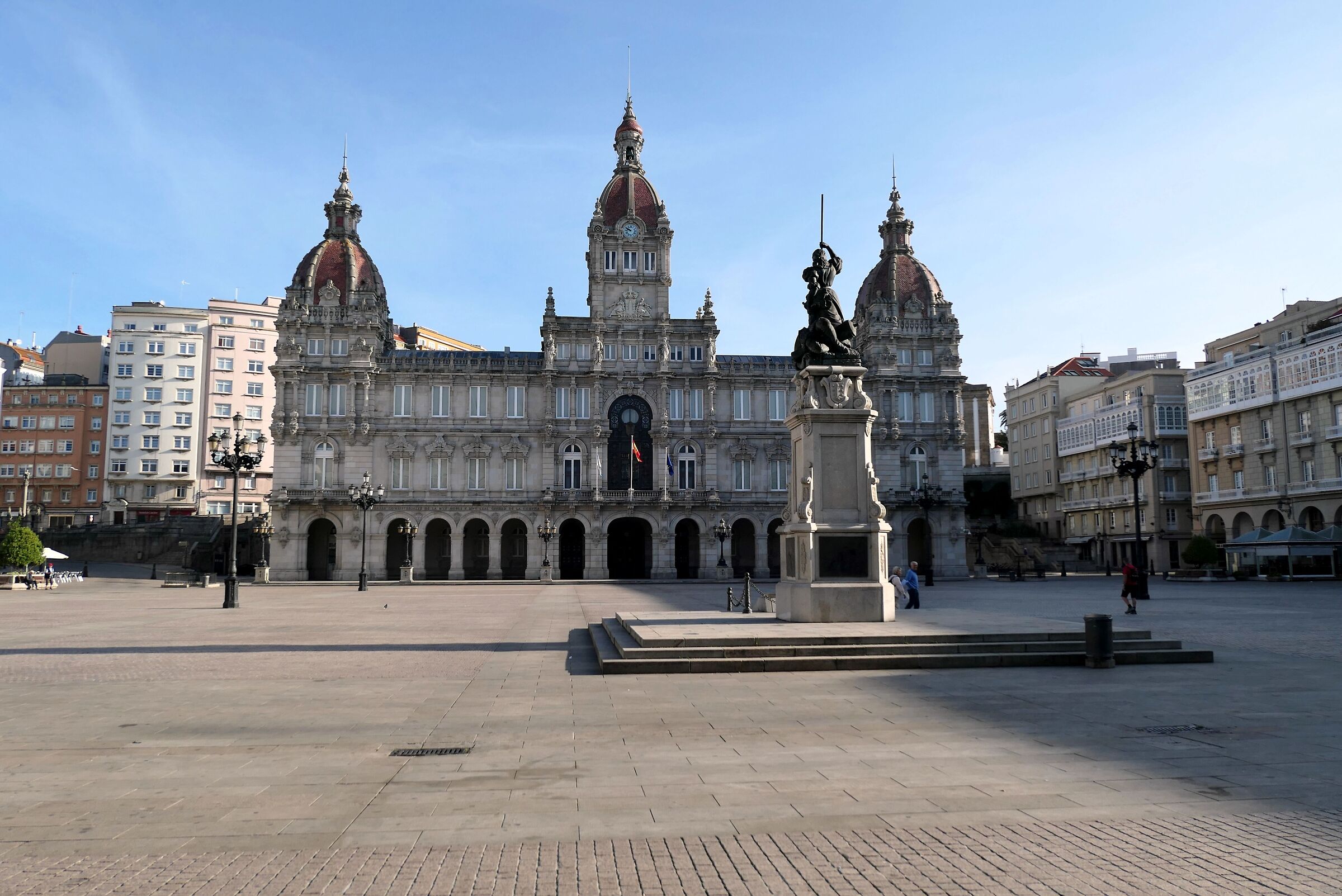 La Coruna - Town Hall Square
