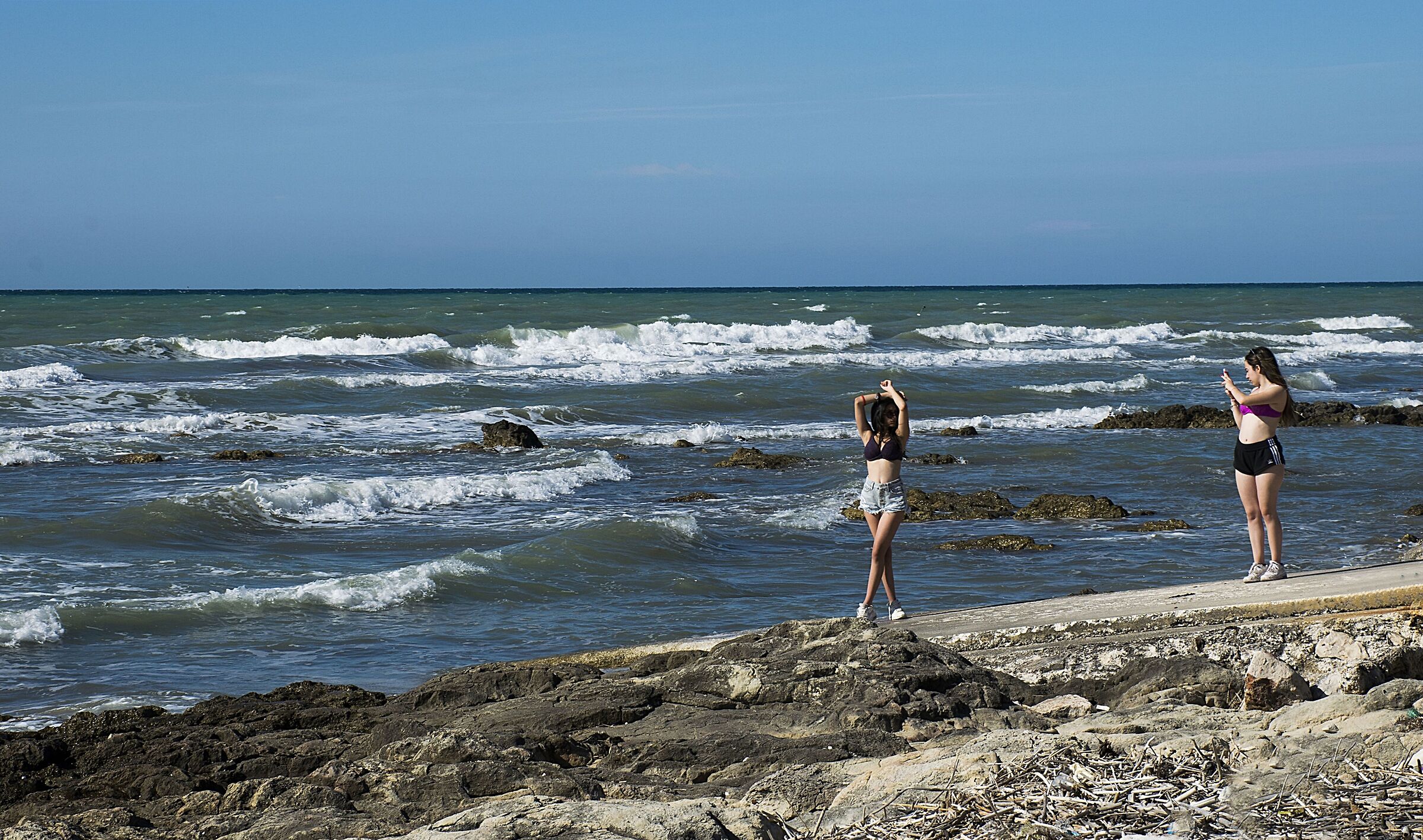 Summer memories "The model and the photographer"