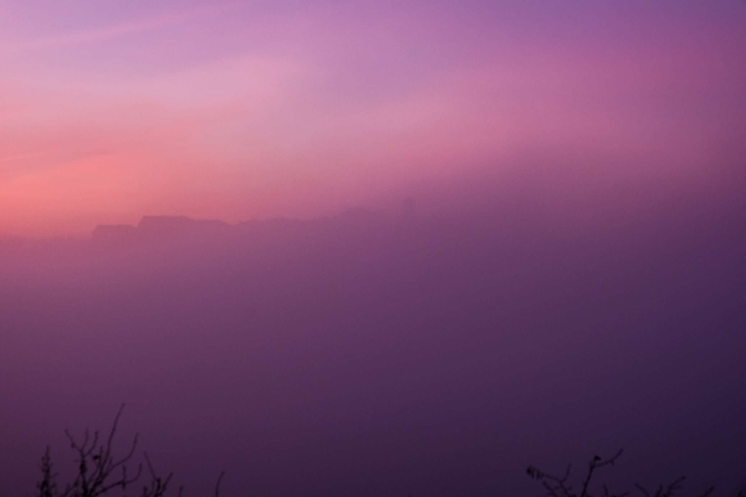Langhe in the clouds