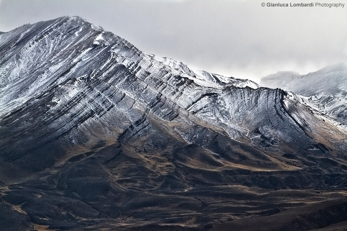 The footprint of the glacier