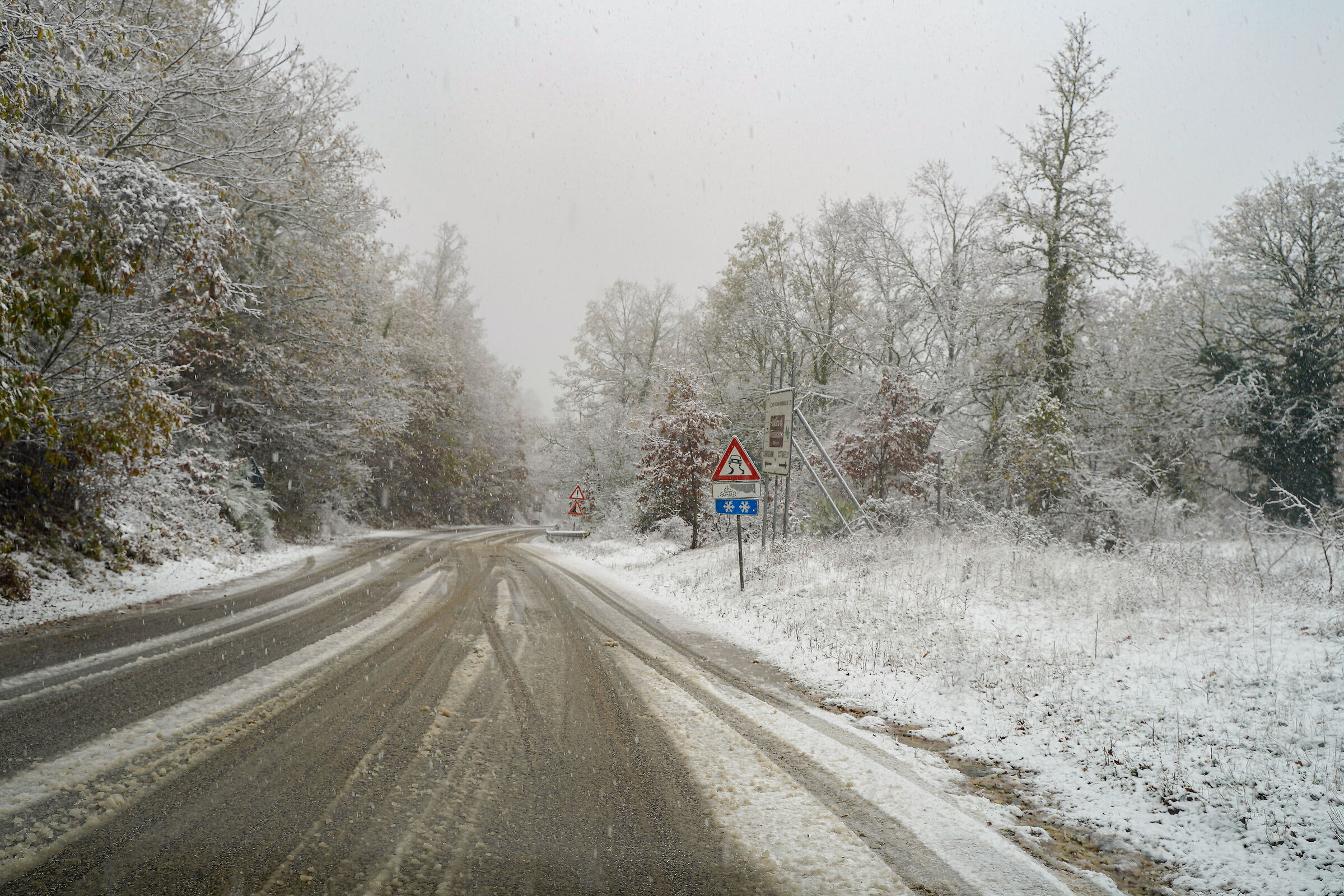 Prima neve a Fontecerro