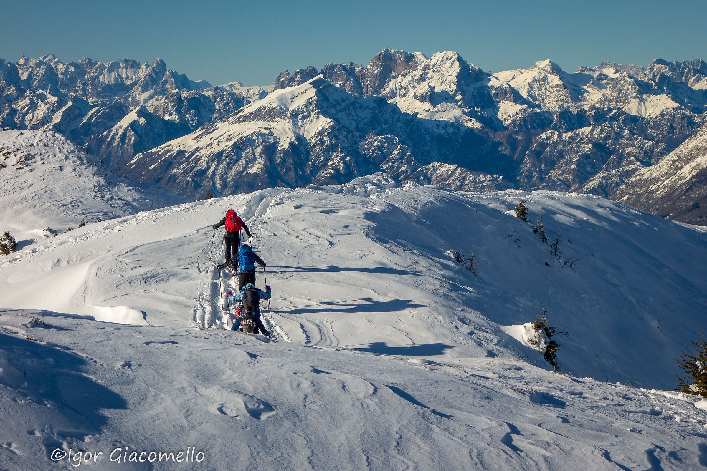 Getting off col cornier