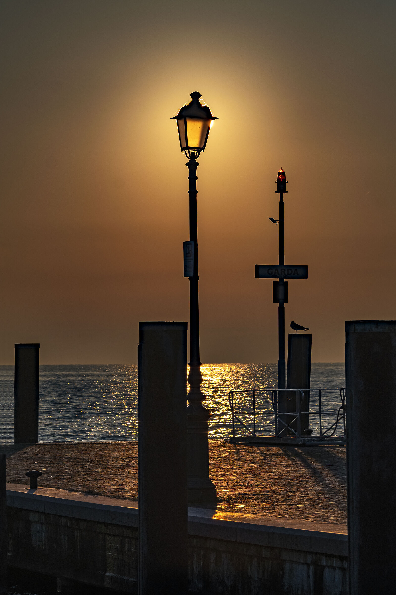 Sunset on Lake Garda