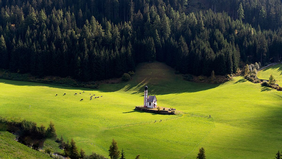 Val di Funes "chiesetta di Ranui