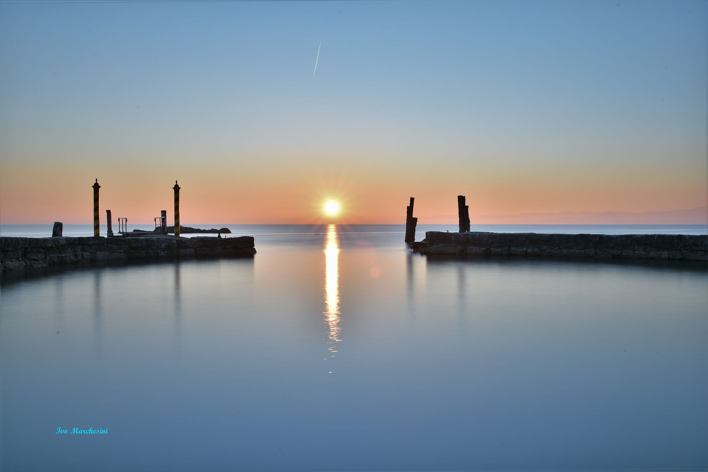 tramonto a punta san vigilio 1