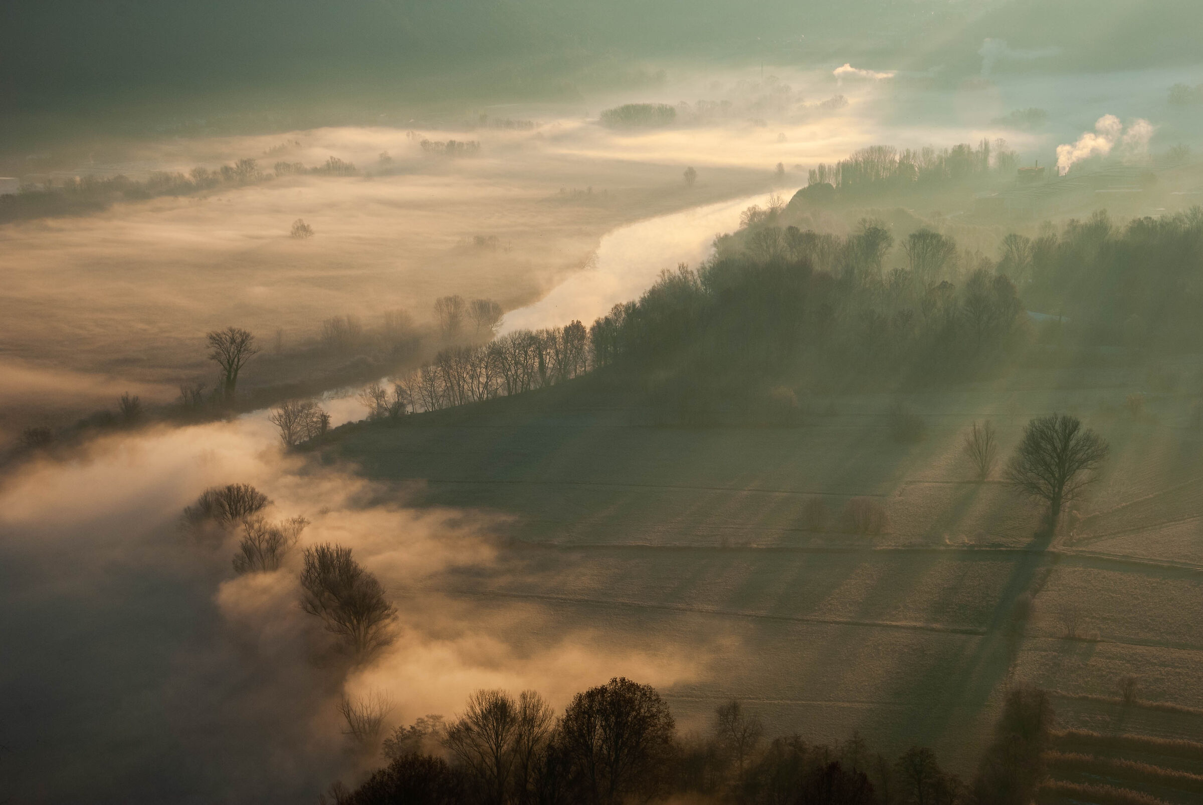 River adda from the sanctuary