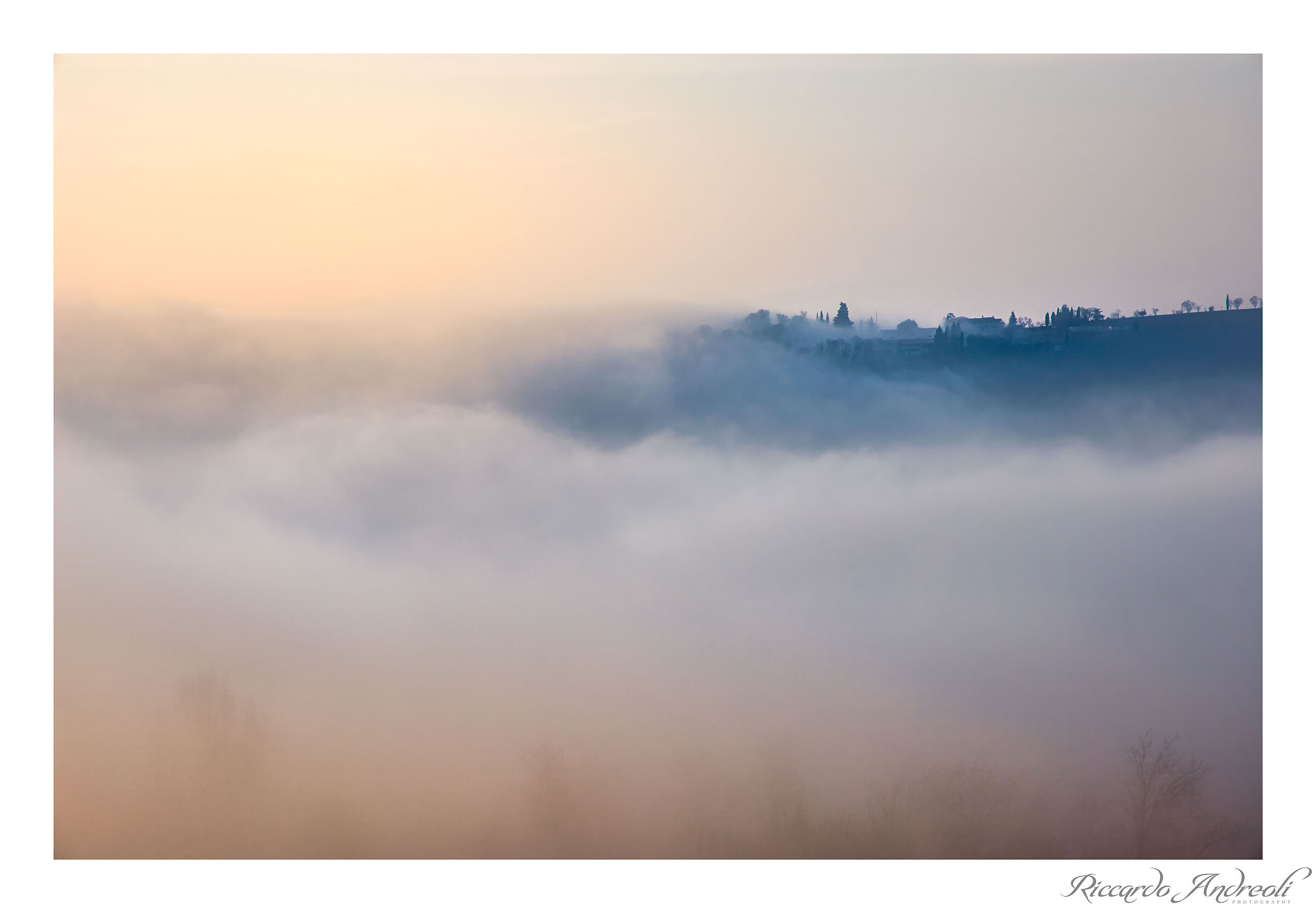 Fog on the Euganean Hills