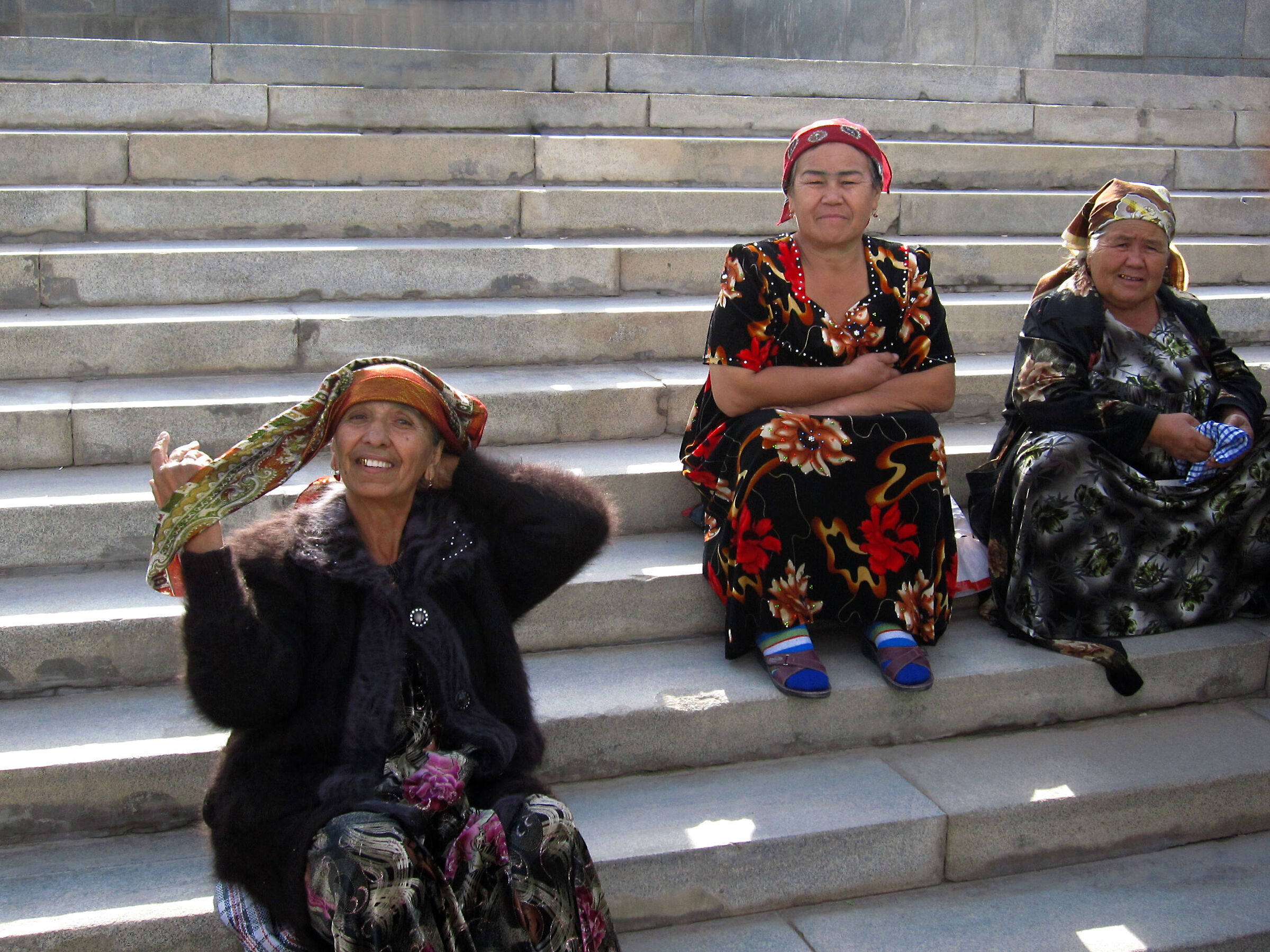 ...aspetta che mi metto in posa...