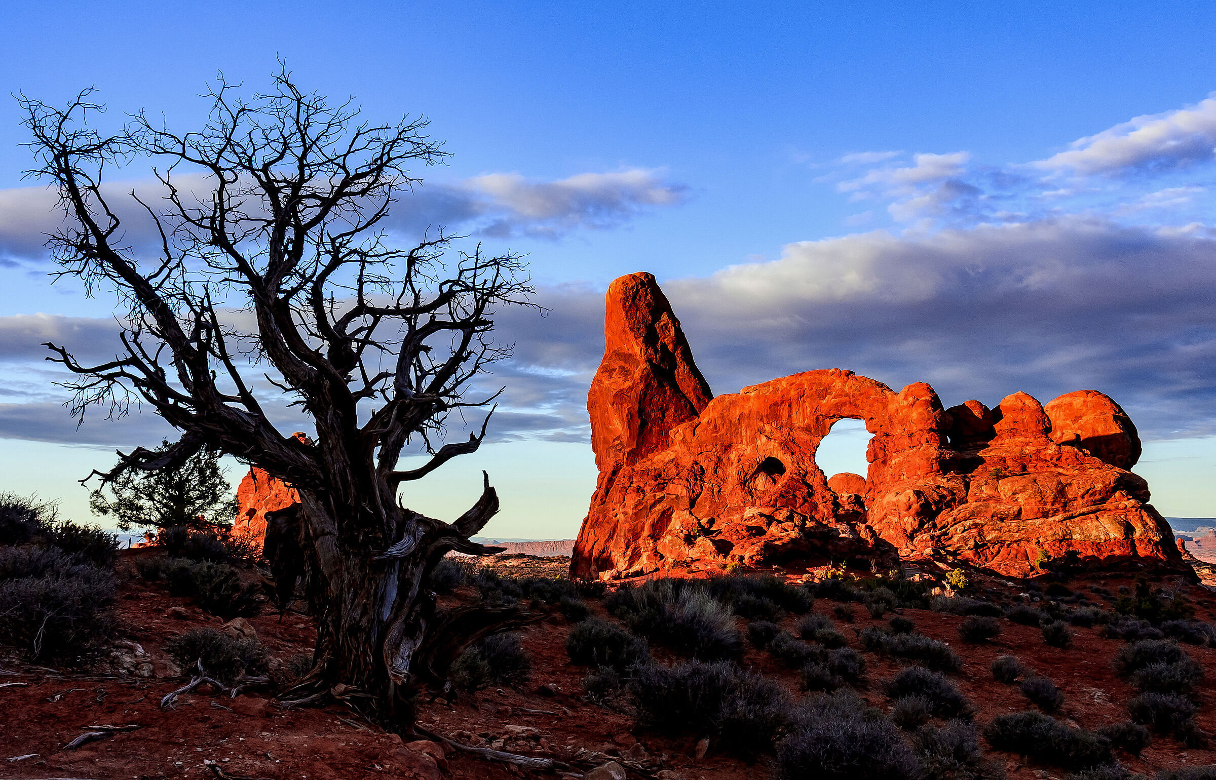 Sunrise in Arches