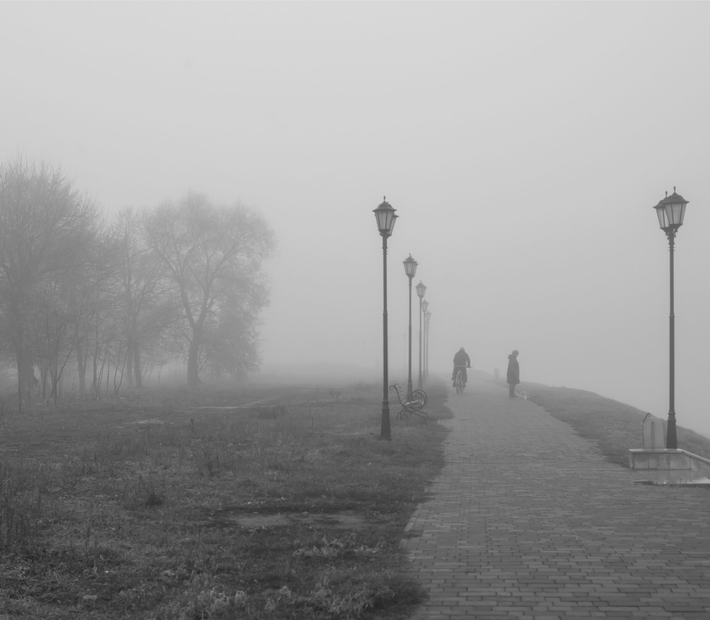 Le mura nebbiose di novembre...*