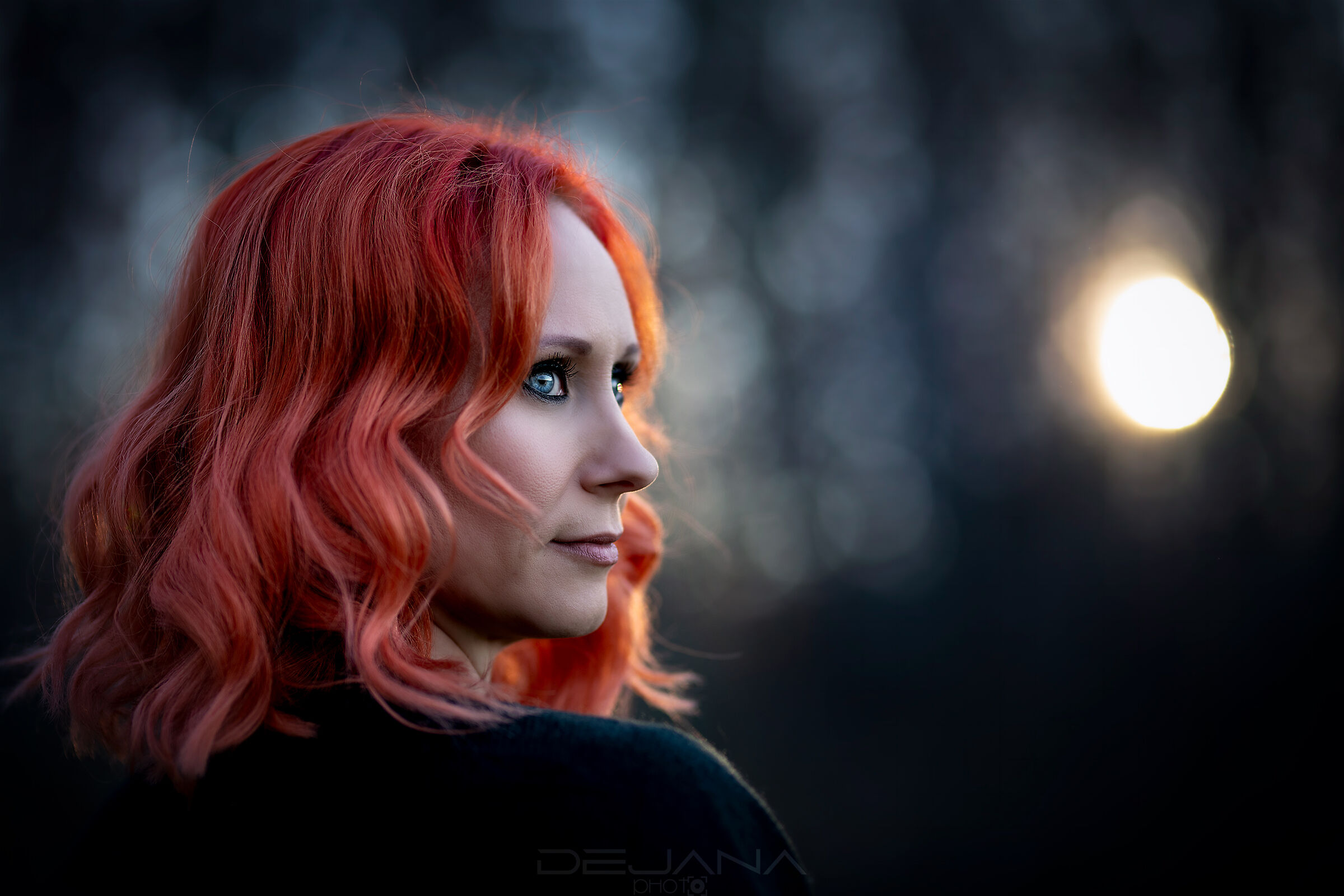 Only at night you let yourself breathe..