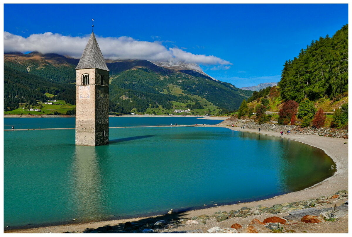 A classic: Lake Resia