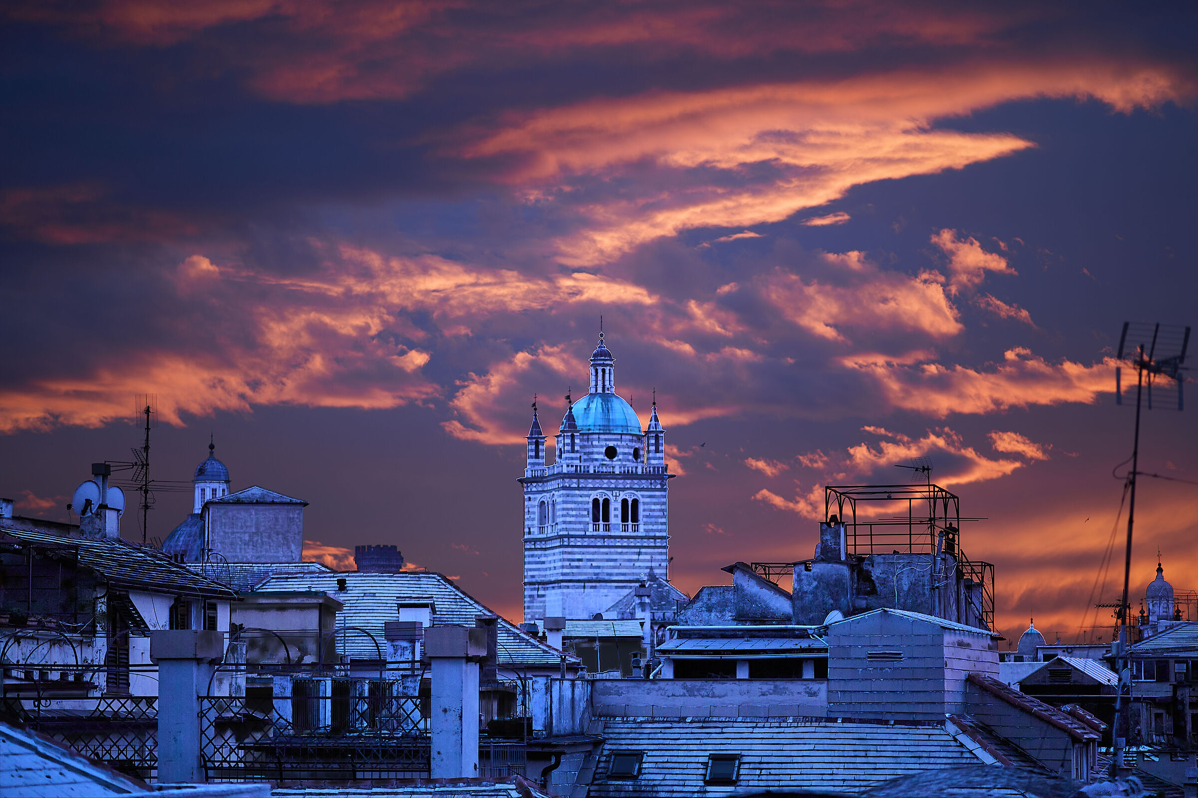 Prospettiva urbana. Centro storico di Genova