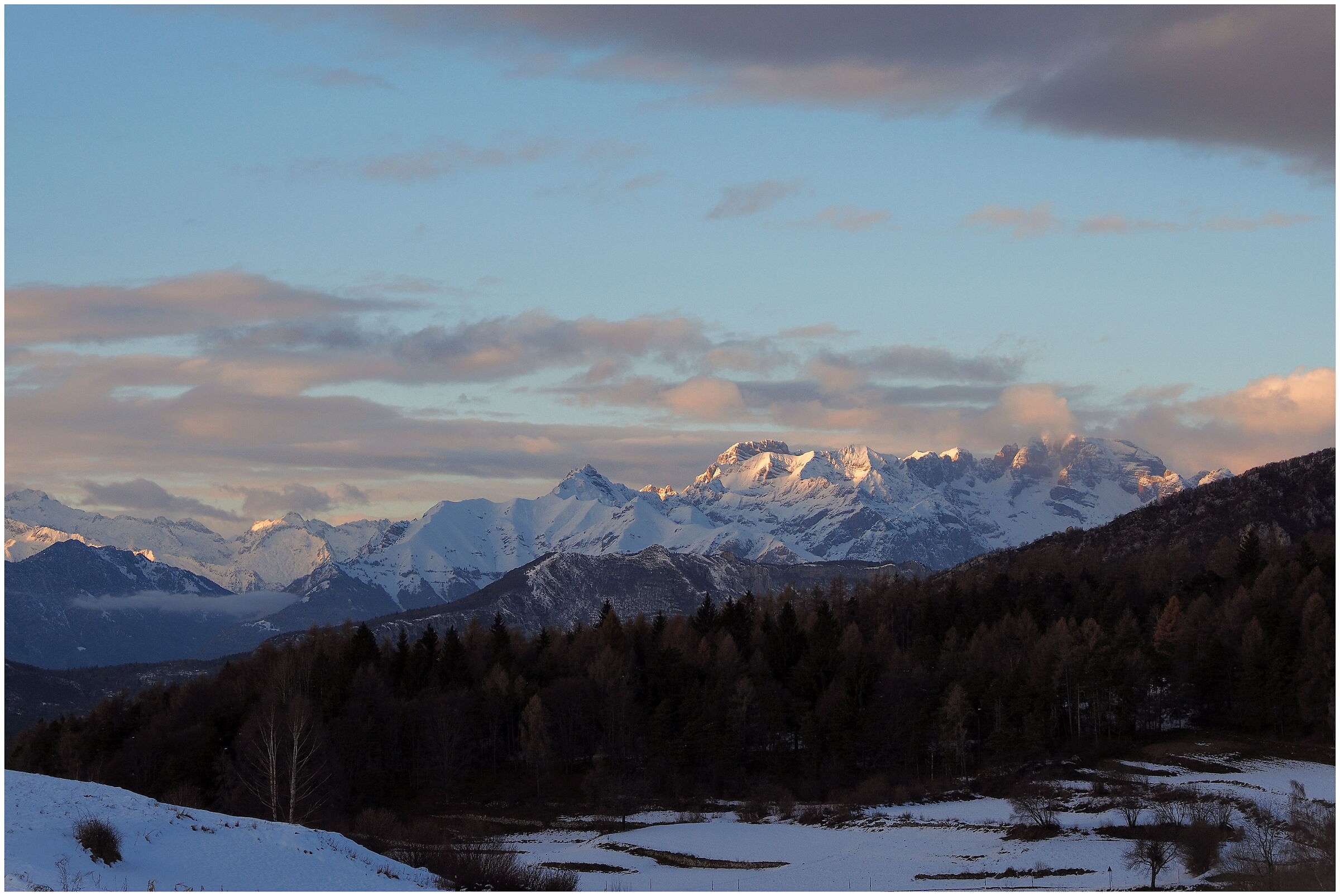 ultime luci sul Brenta