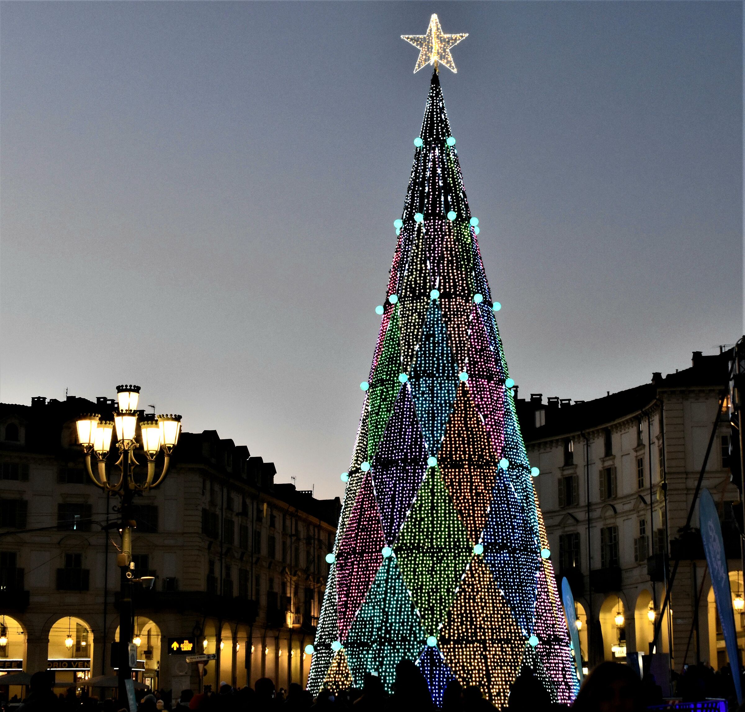 Natale in piazza Vittorio a Torino