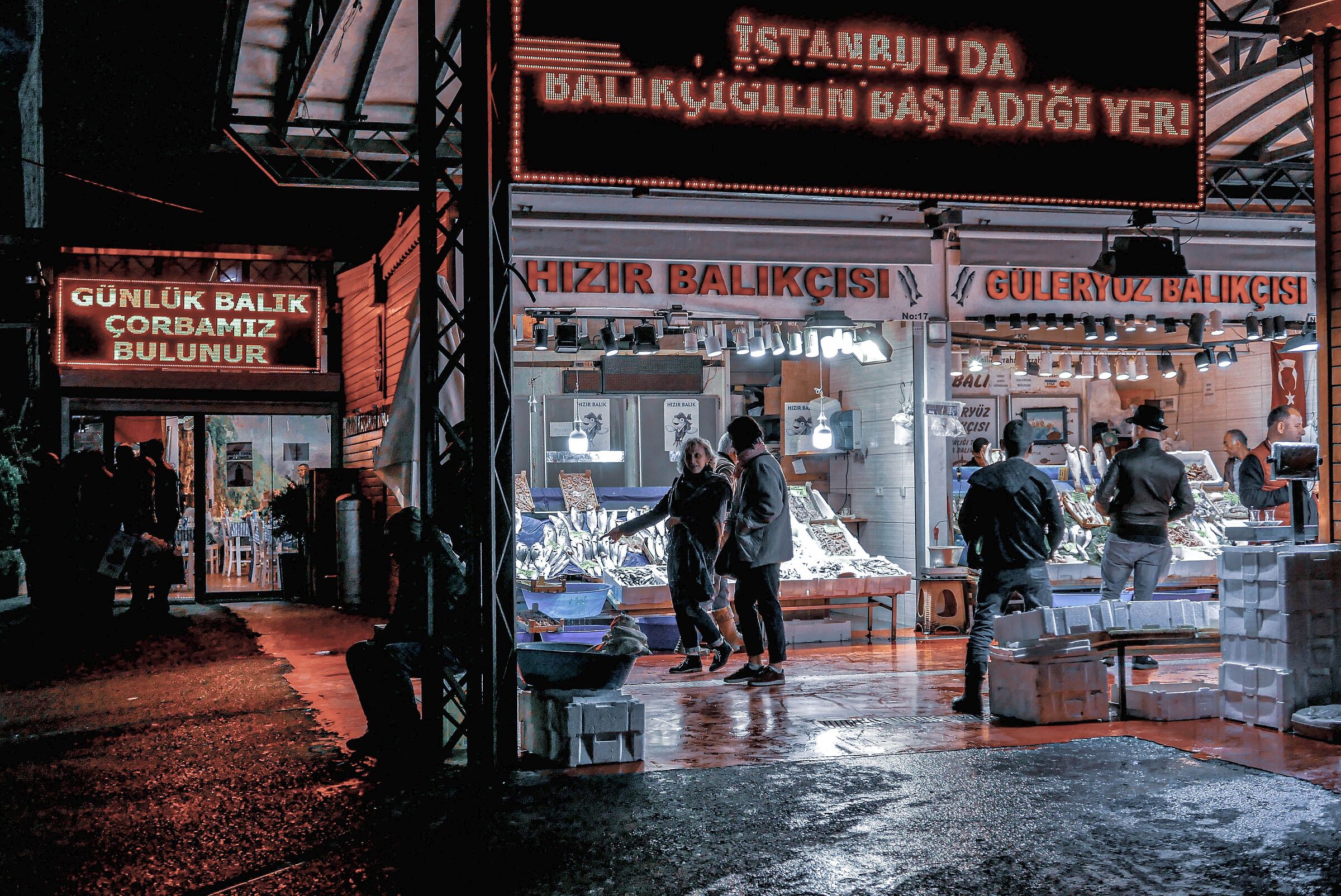 Fish market. Isatanbul