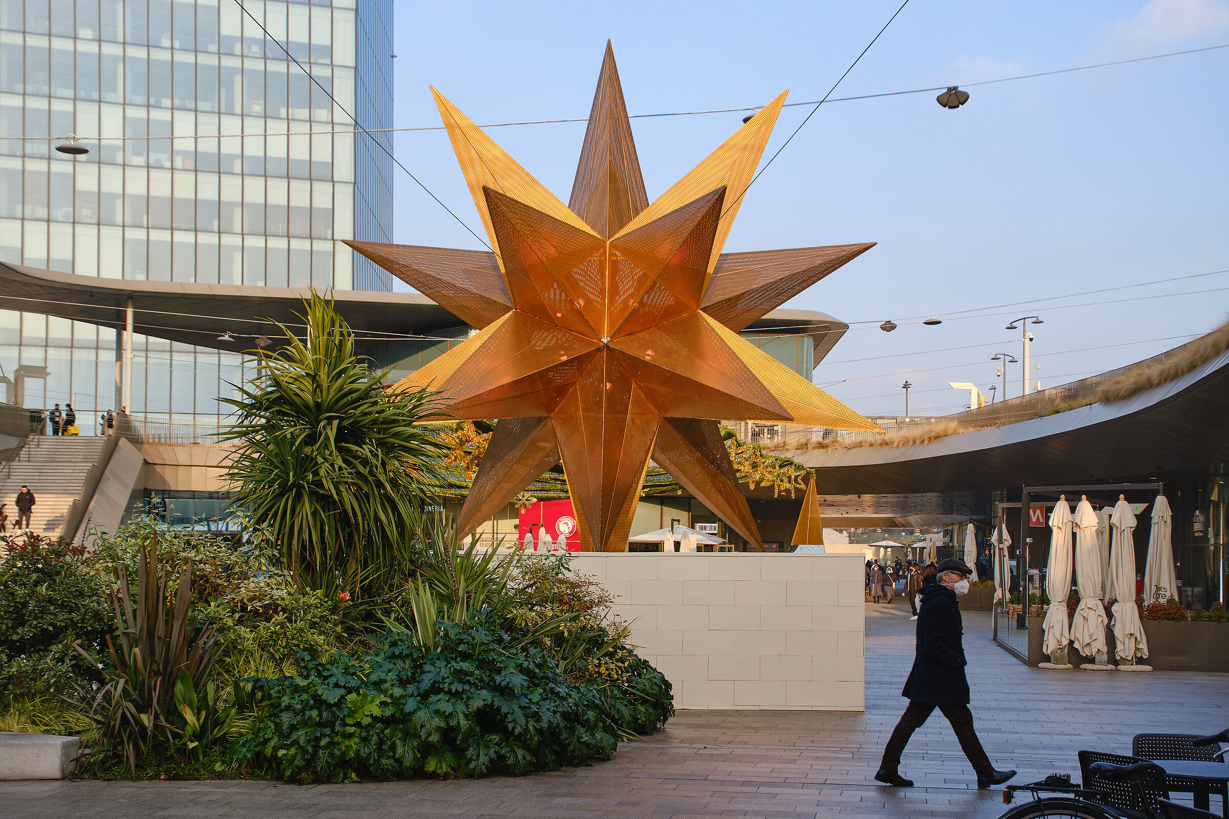 Installazione artistica in Piazza tre Torri, CityLife